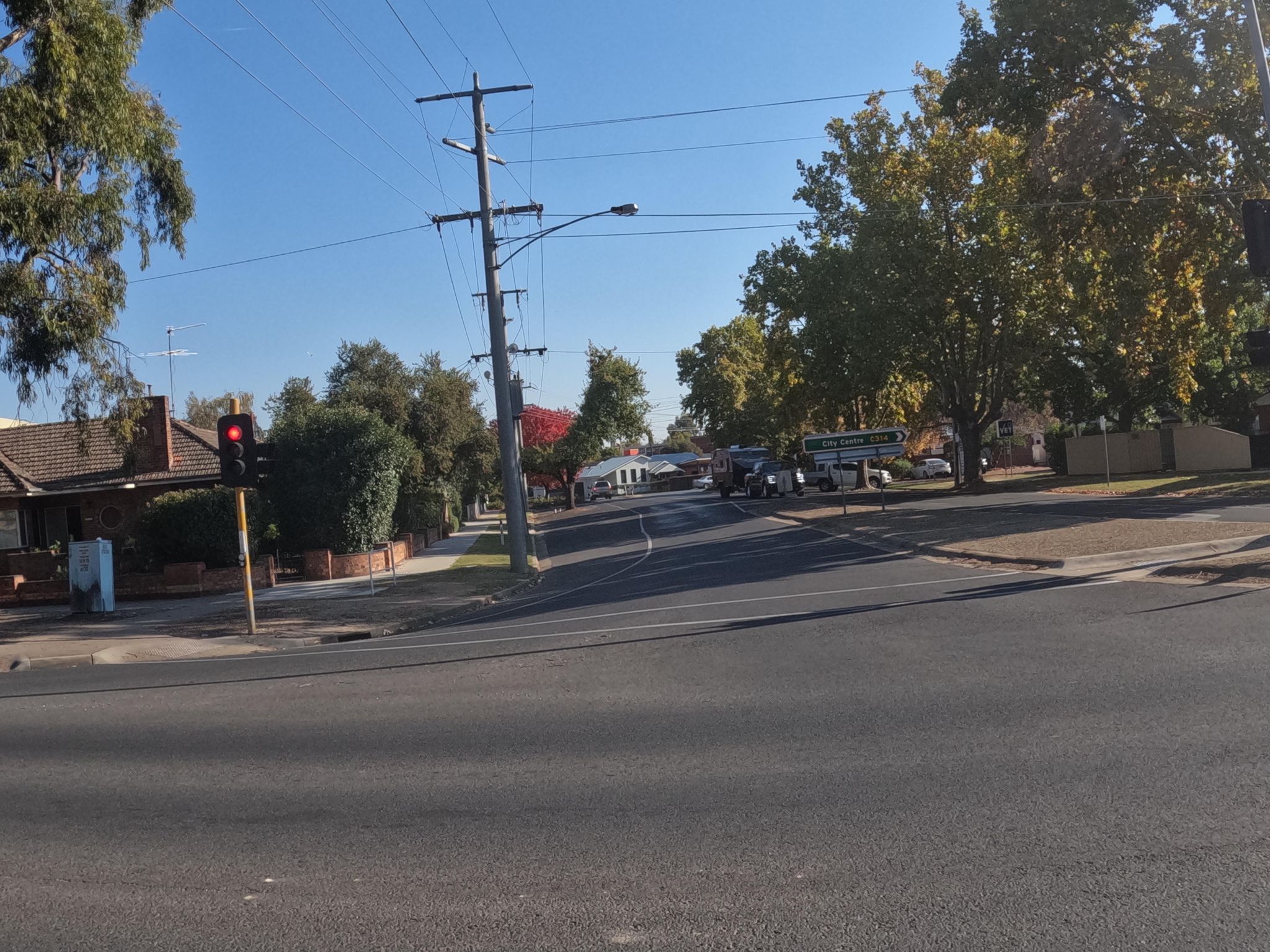 Street view of Wangaratta
