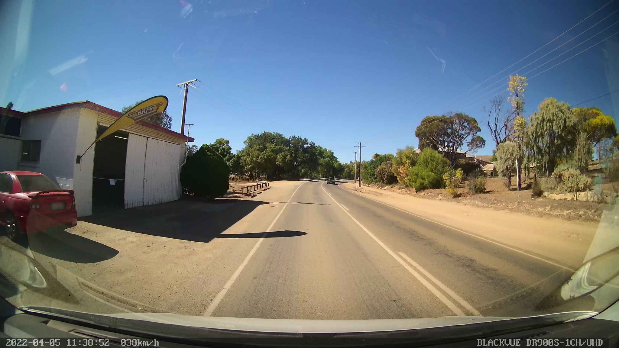Street view of Burra