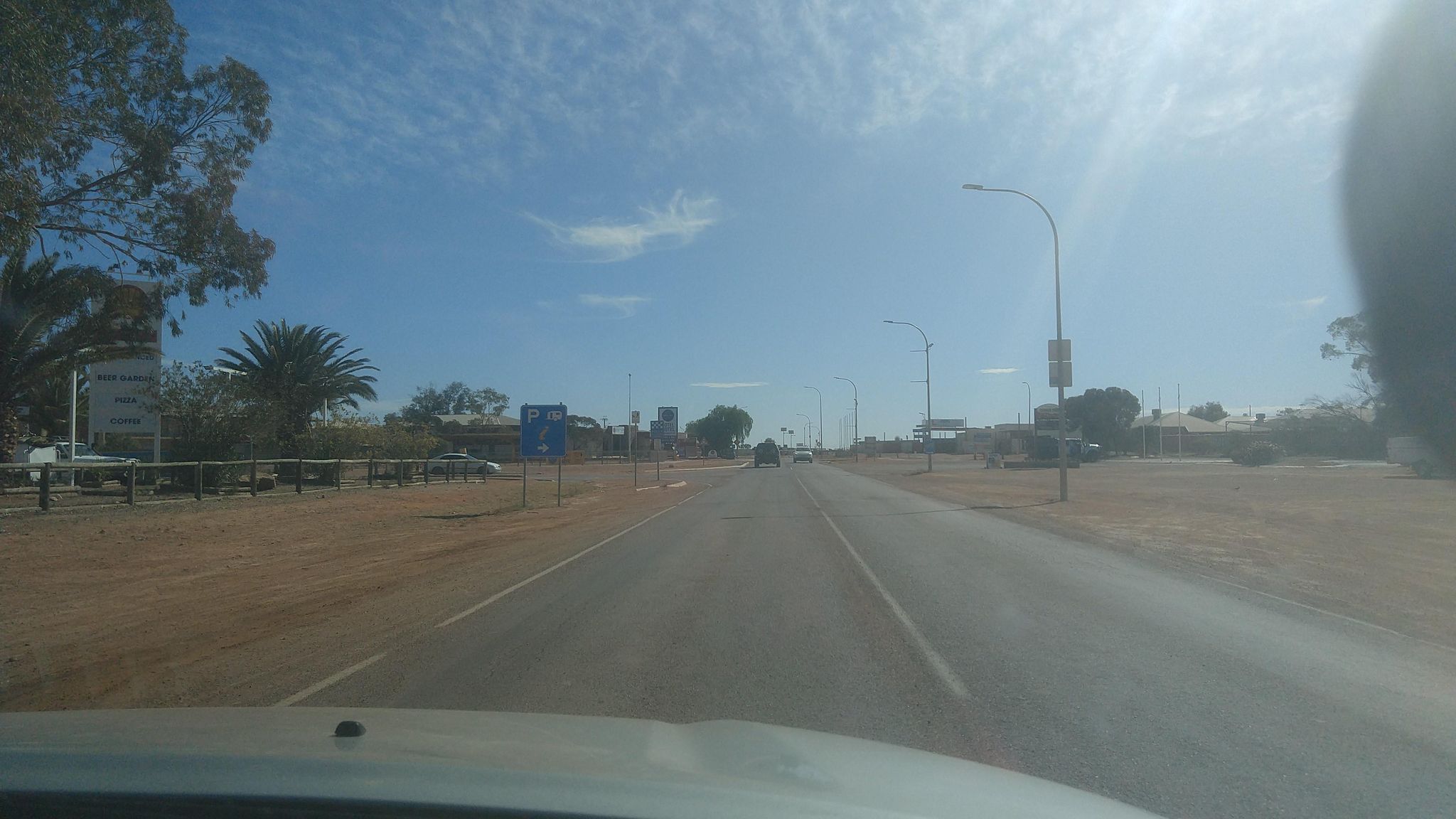Street view of Coober Pedy