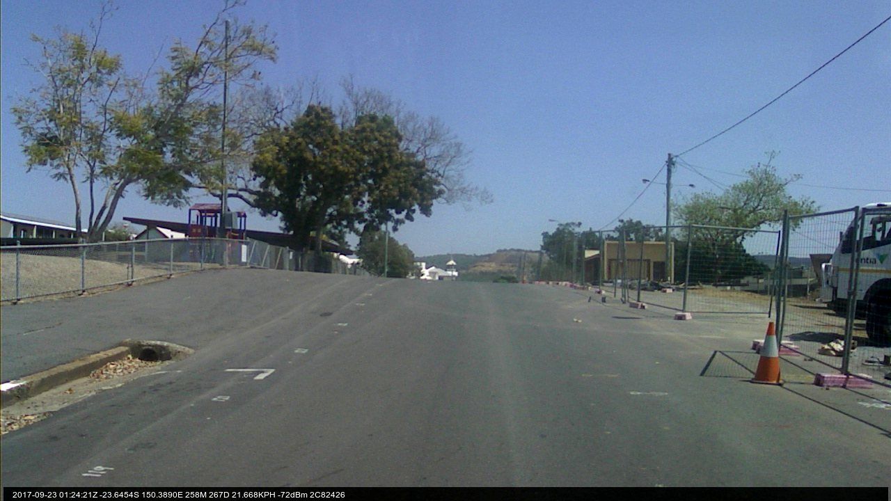 Street view of Mount Morgan