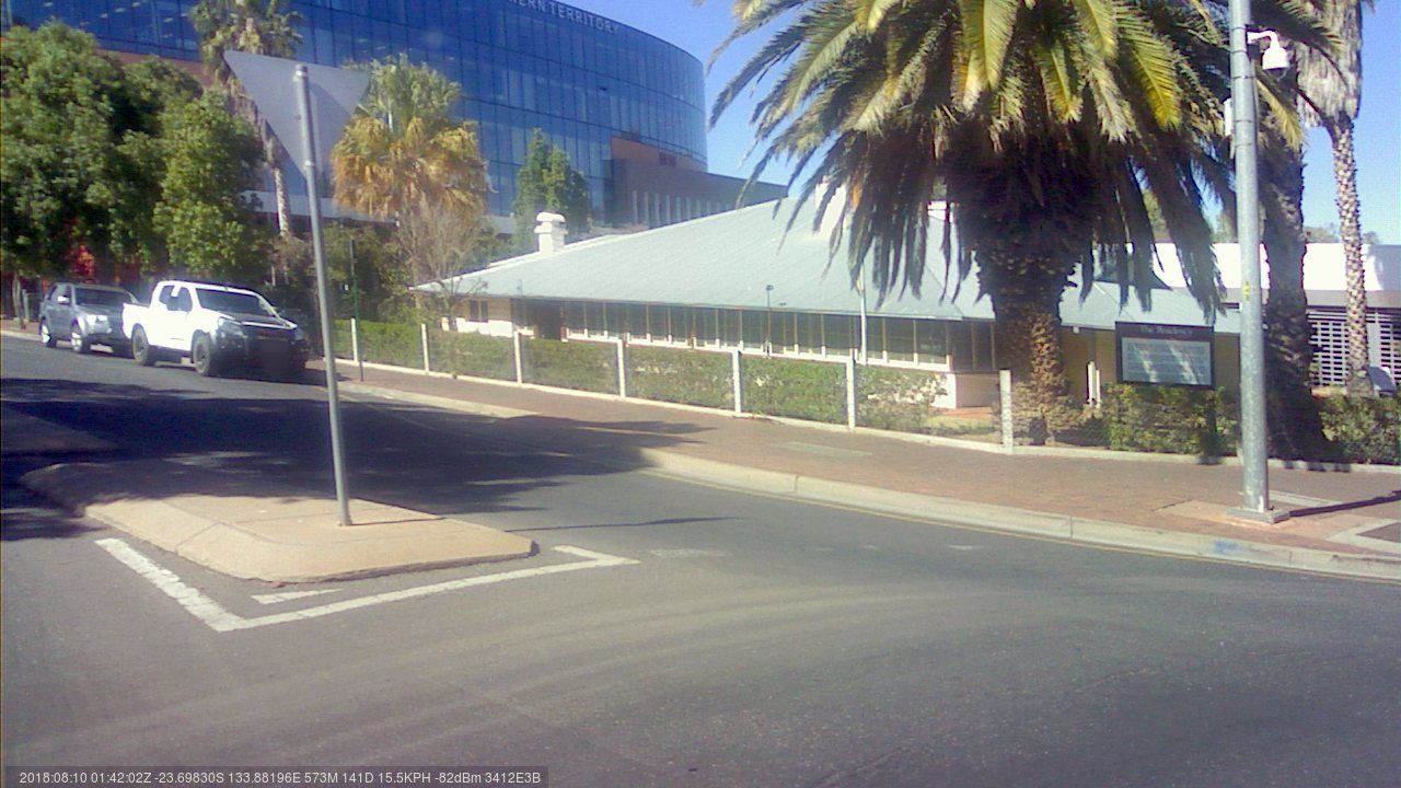 Street view of Alice Springs