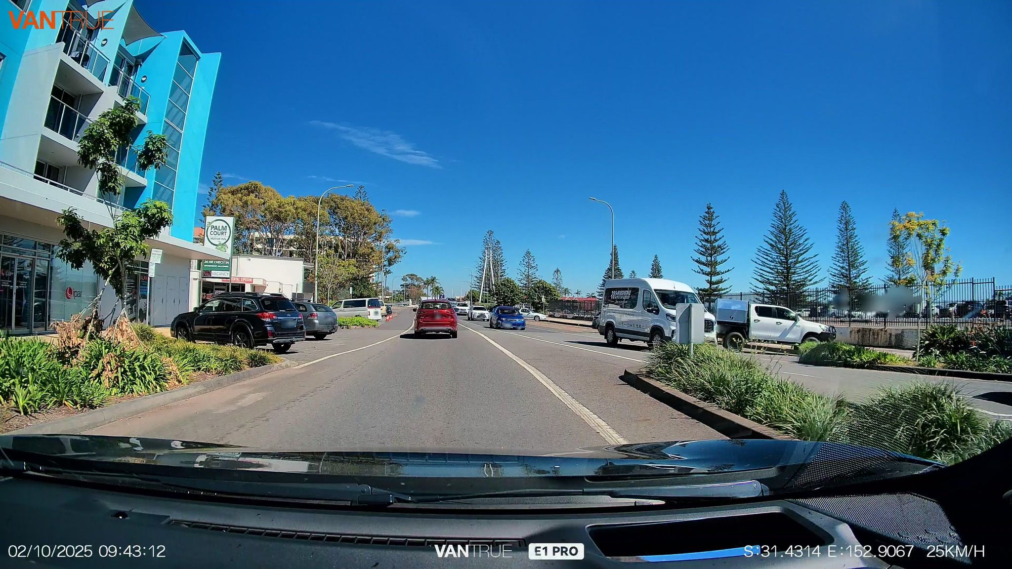 Street view of Port Macquarie
