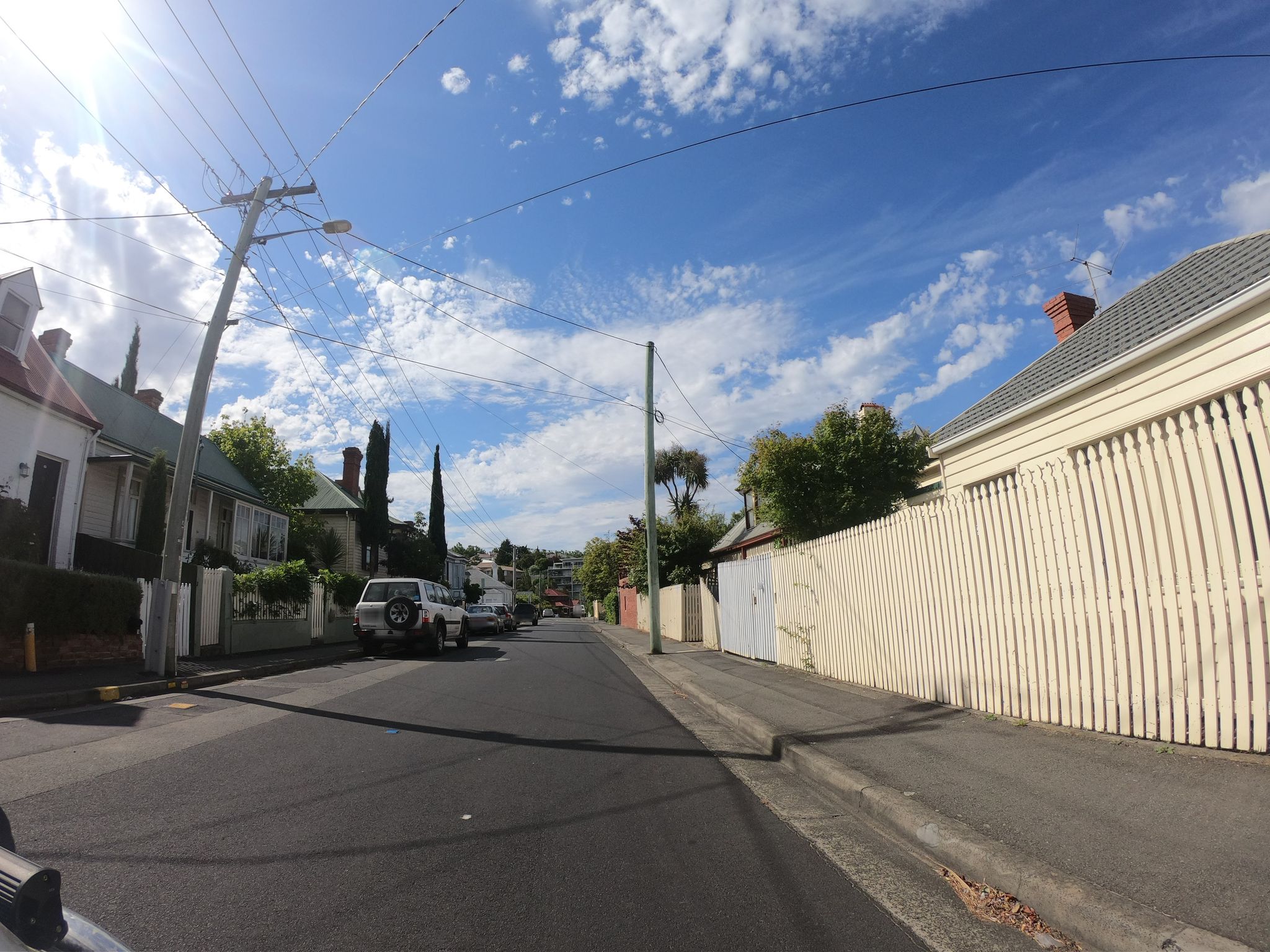 Street view of Sandy Bay
