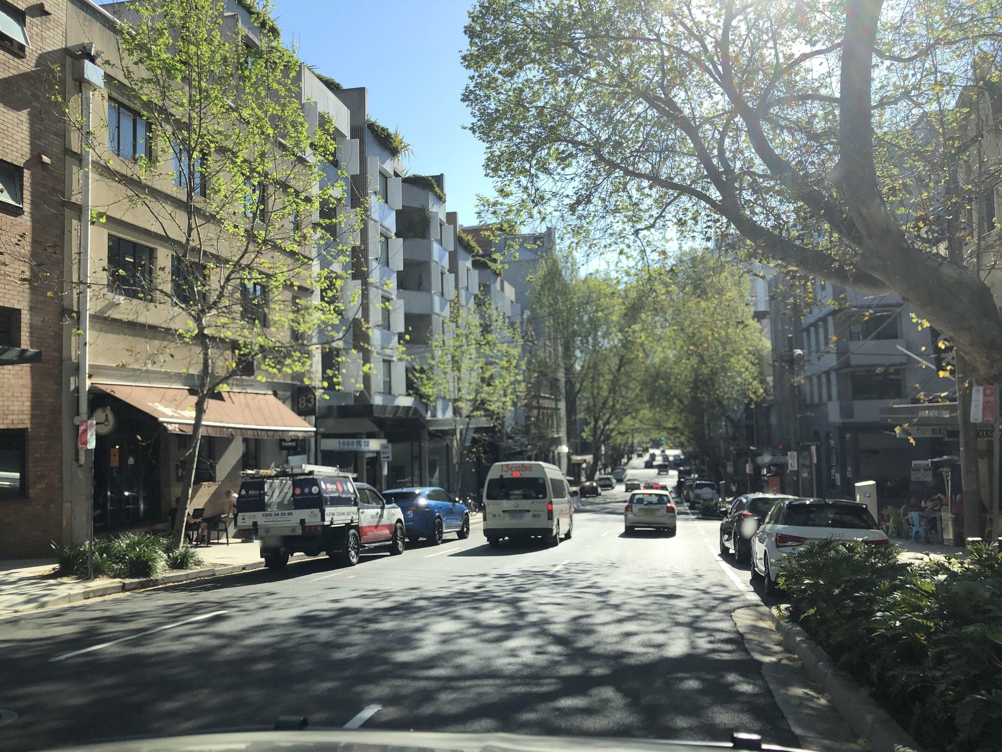 Street view of Surry Hills