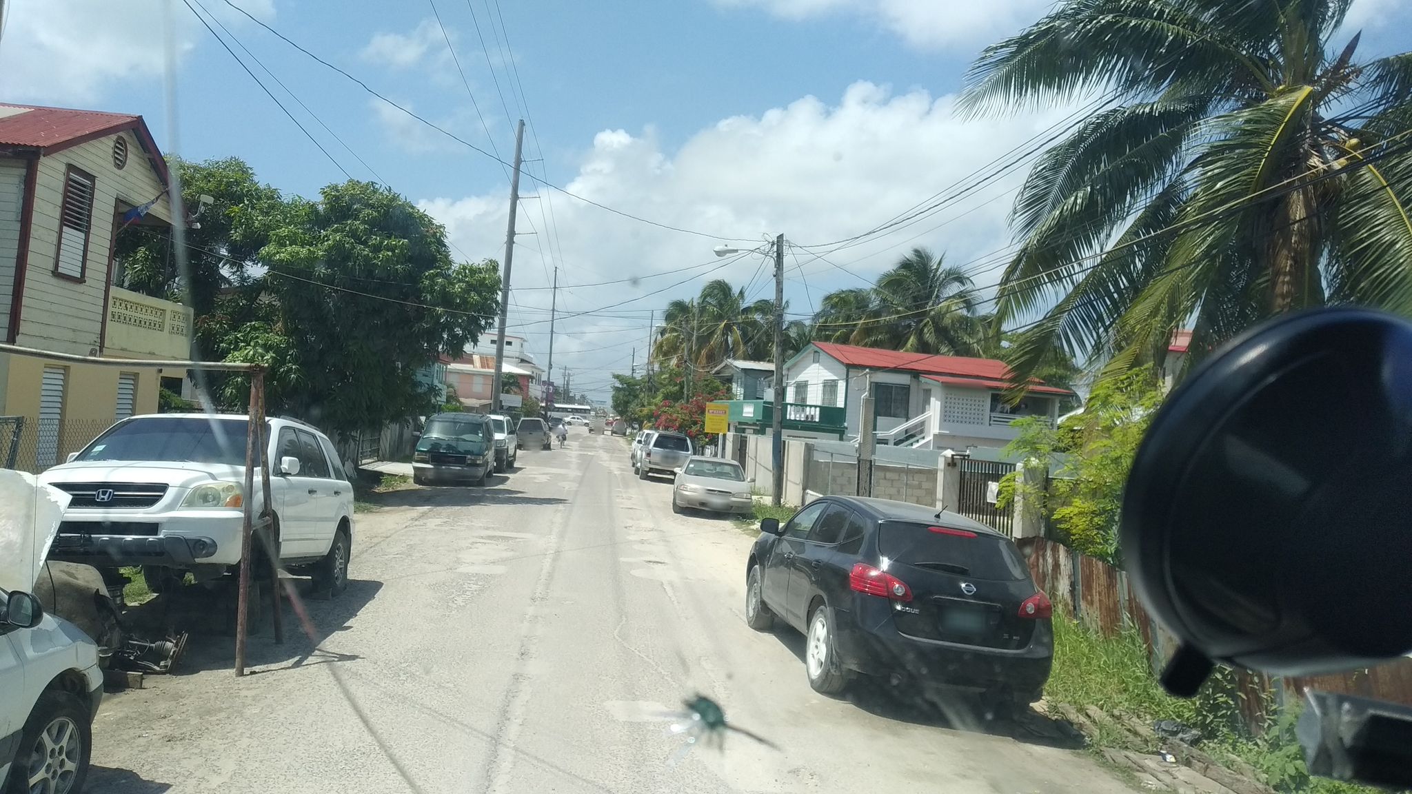 Street view of Belize City
