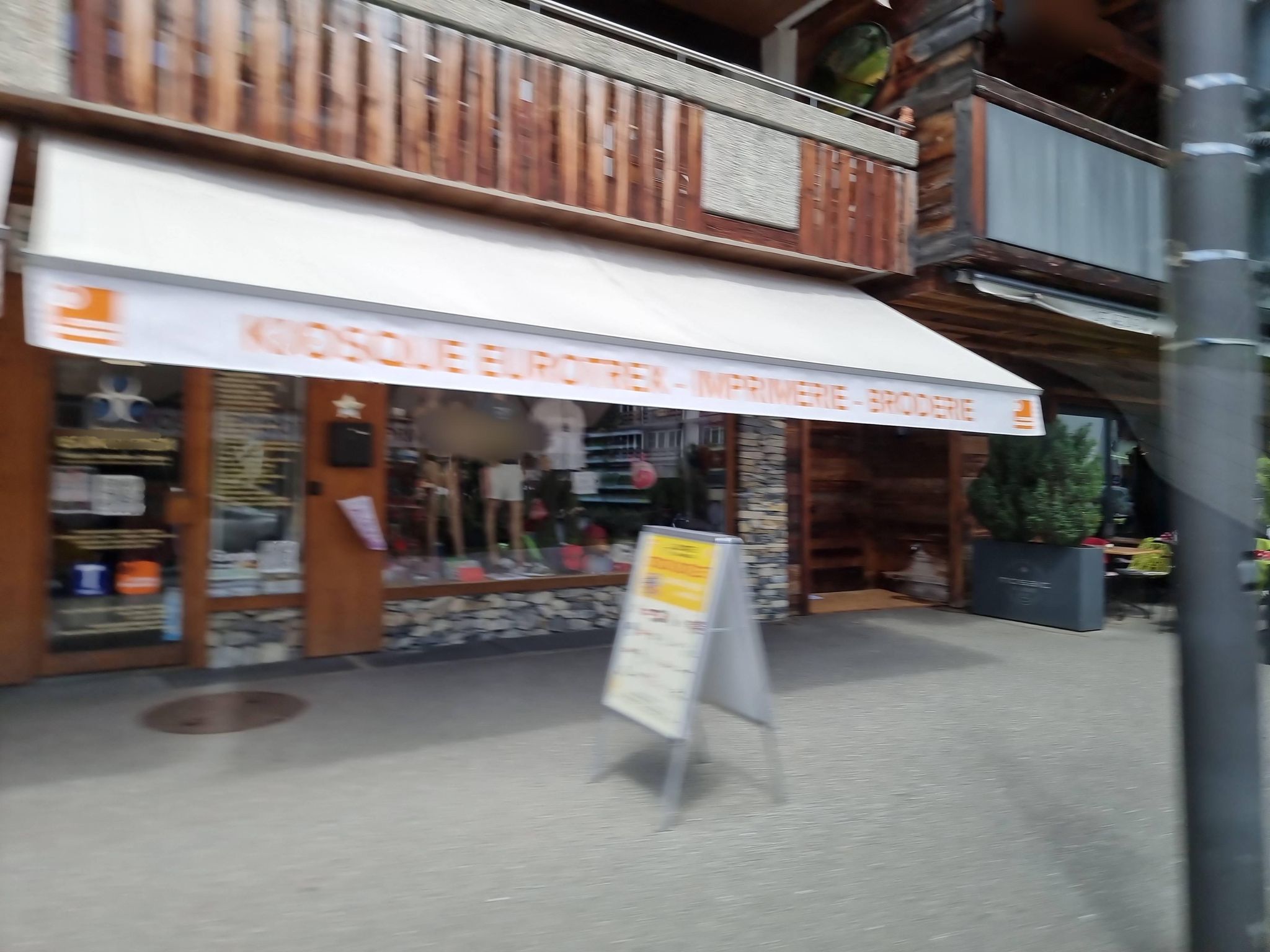 Street view of Crans-Montana