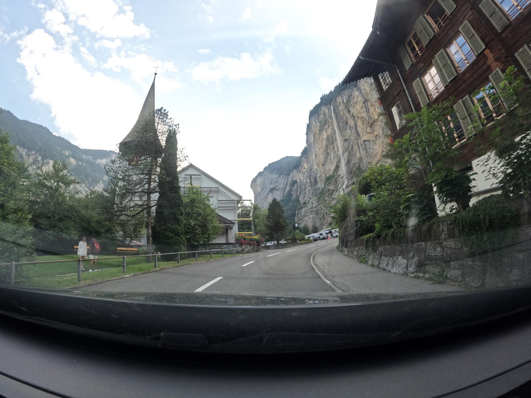 Street view of Lauterbrunnen
