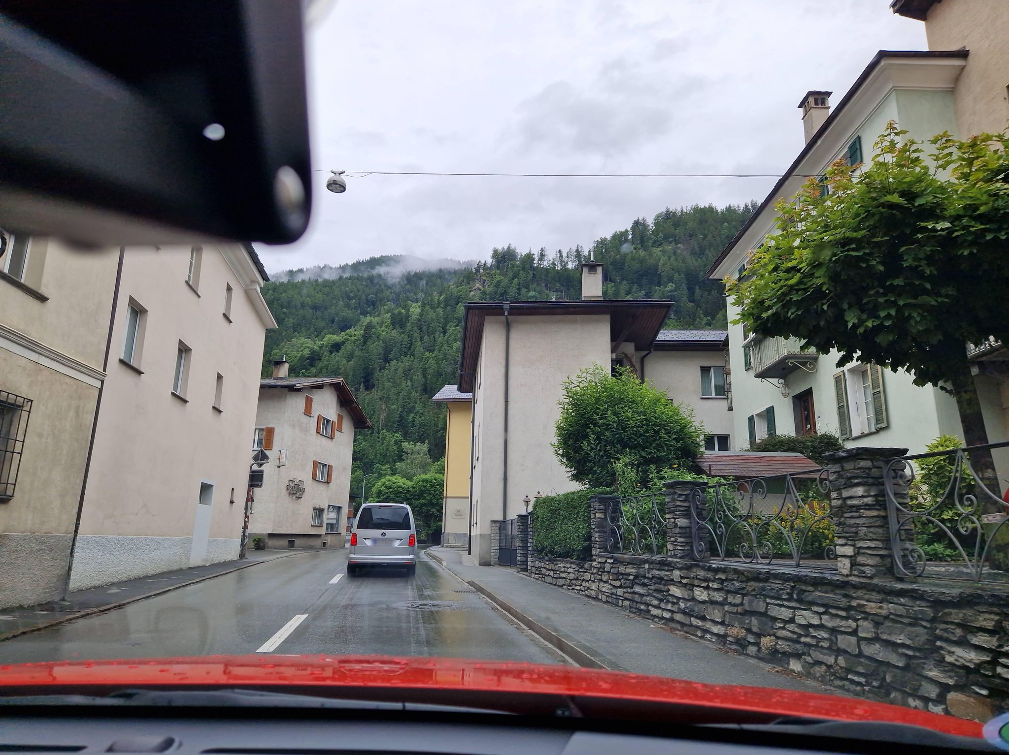Street view of Poschiavo
