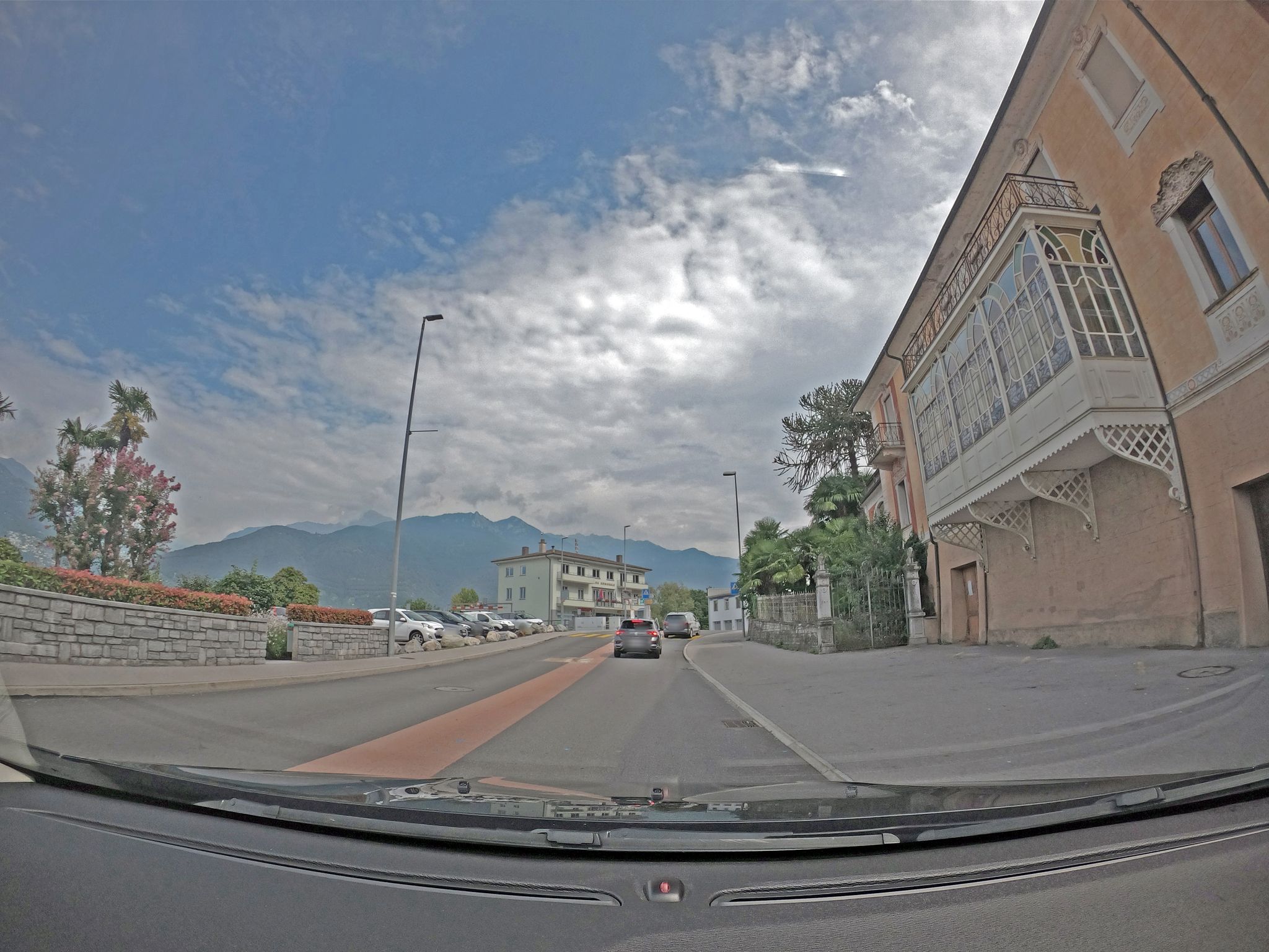 Street view of Magadino