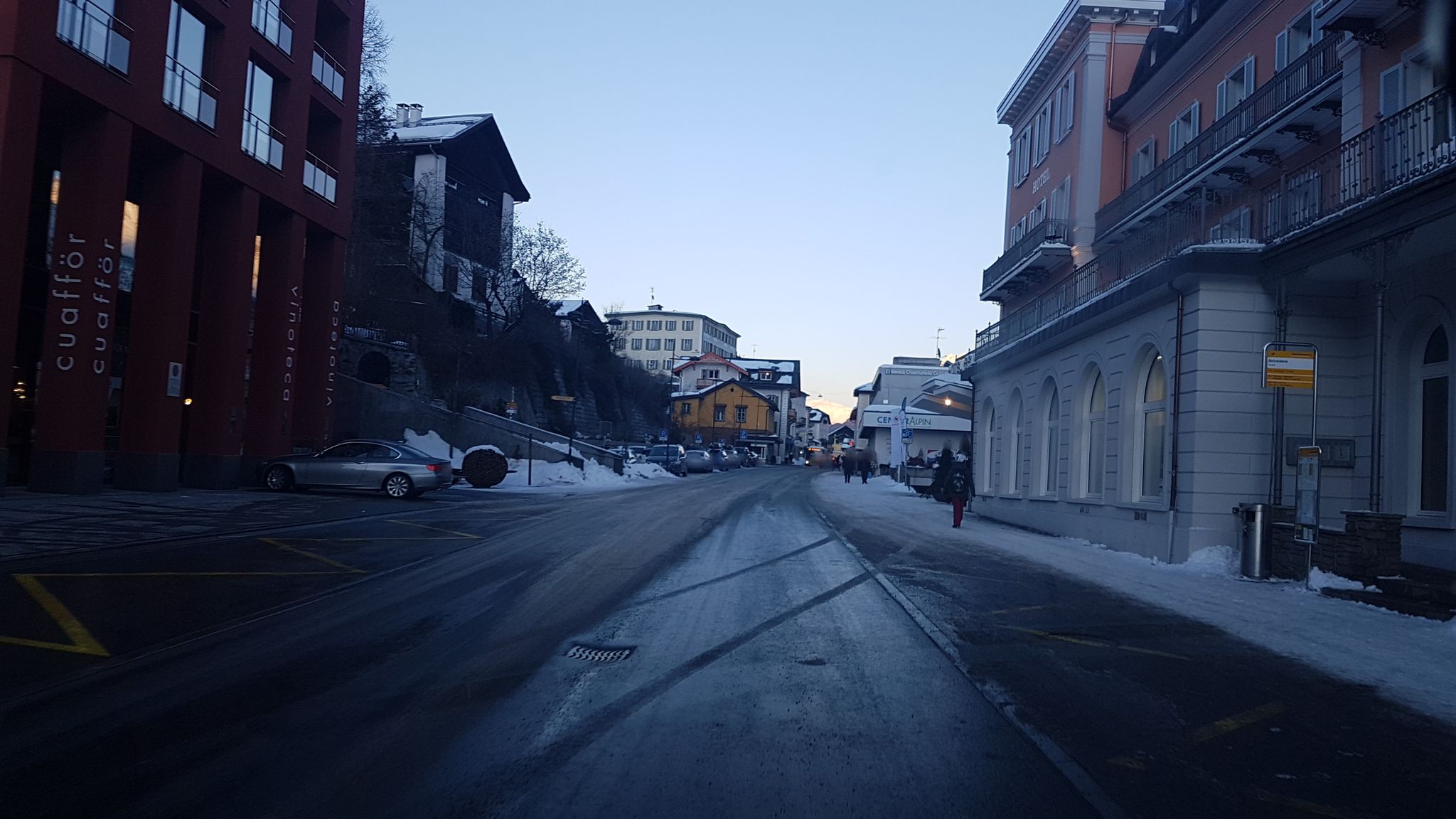 Street view of Scuol