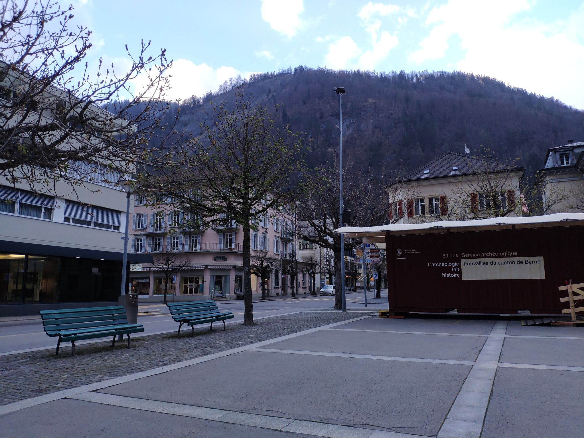 Street view of Meiringen