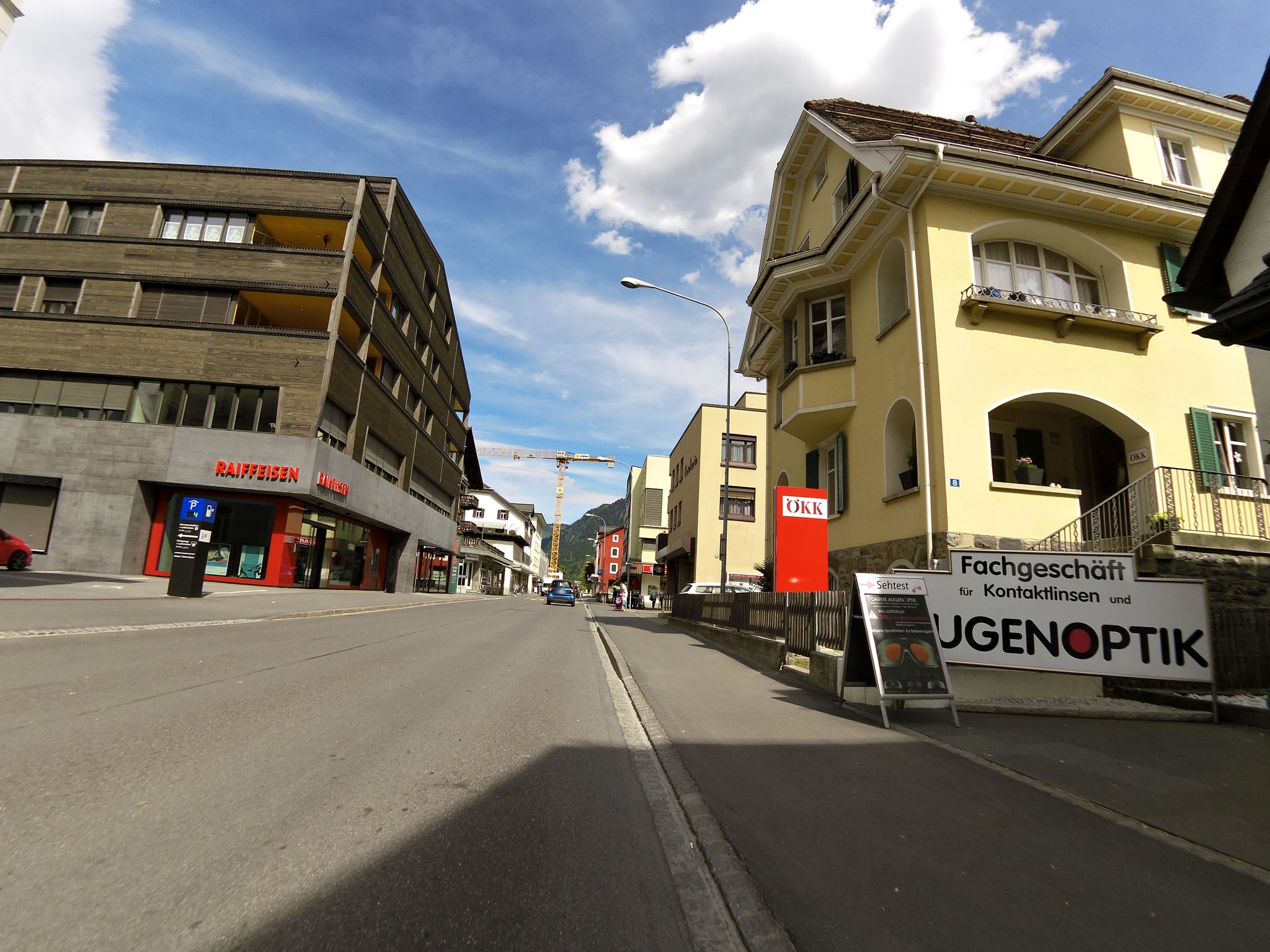 Street view of Ilanz