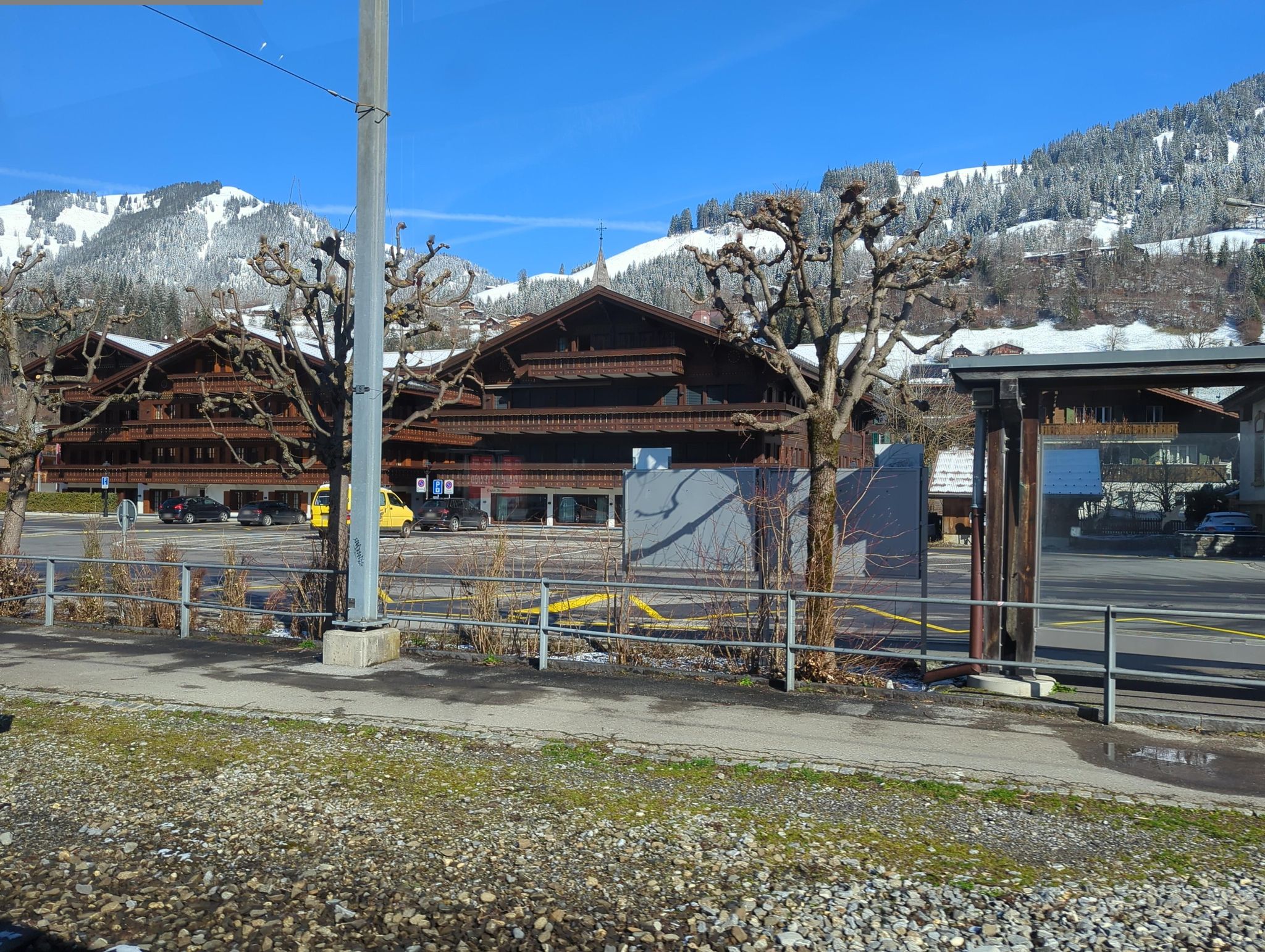 Street view of Saanen
