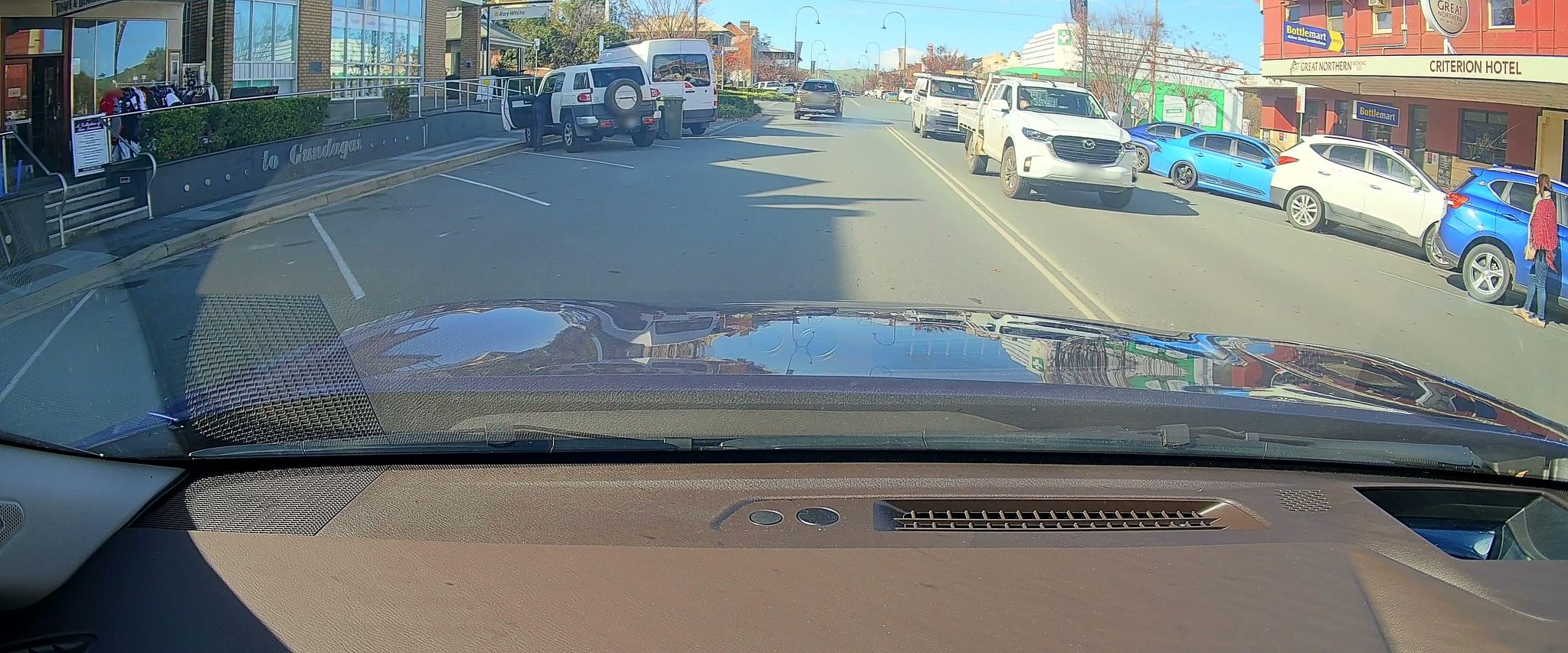 Street view of Gundagai