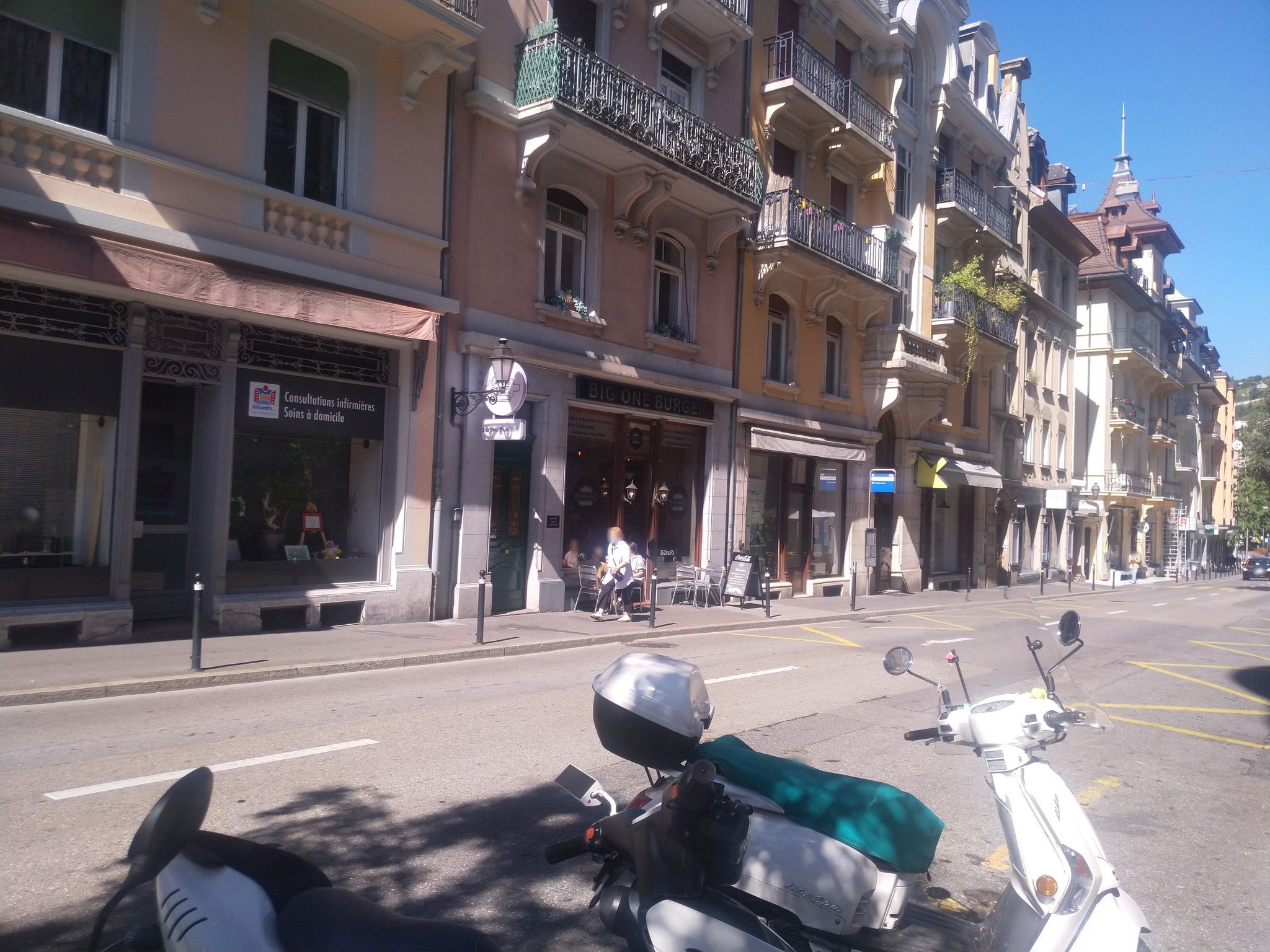 Street view of Montreux