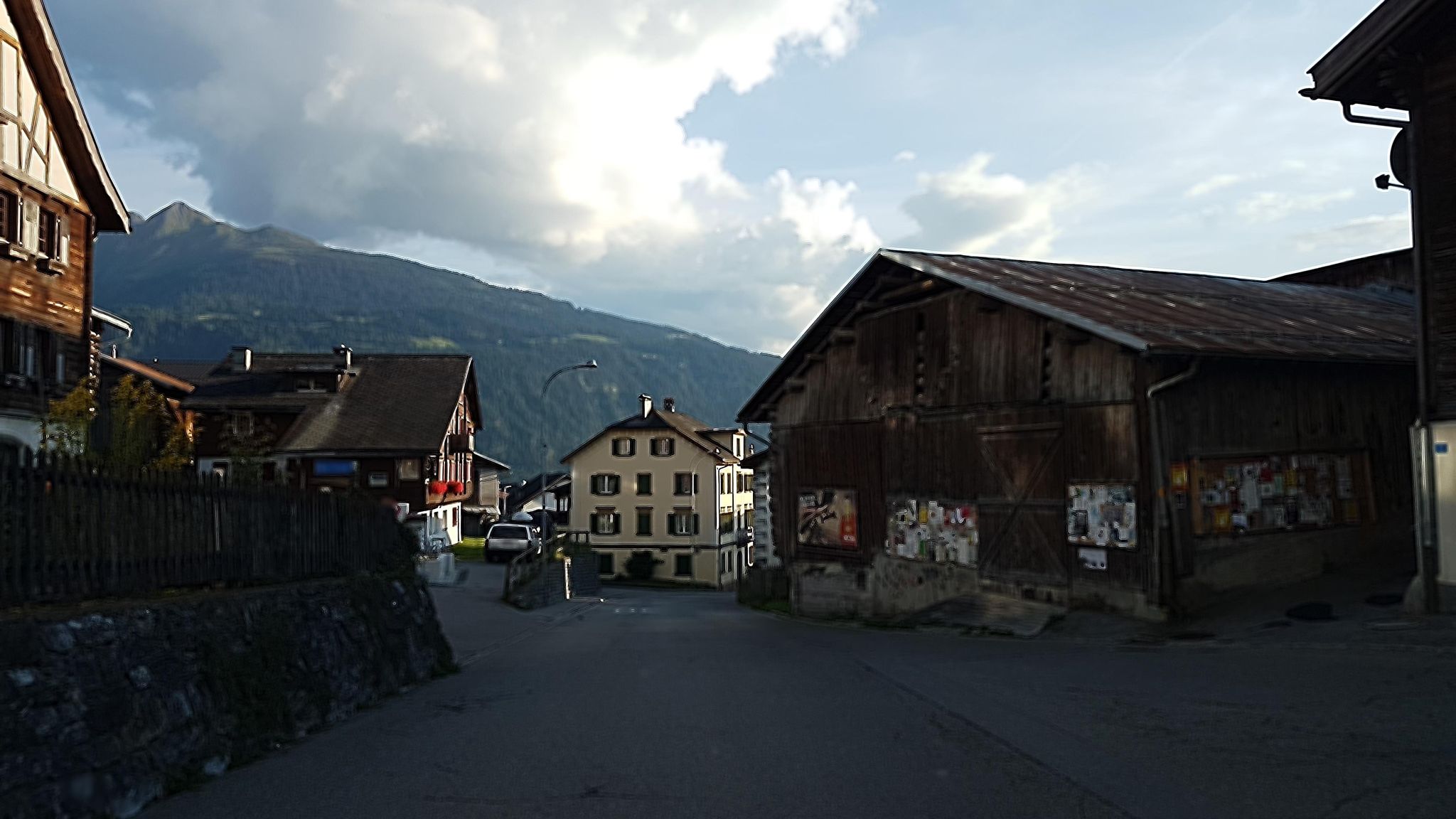 Street view of Laax