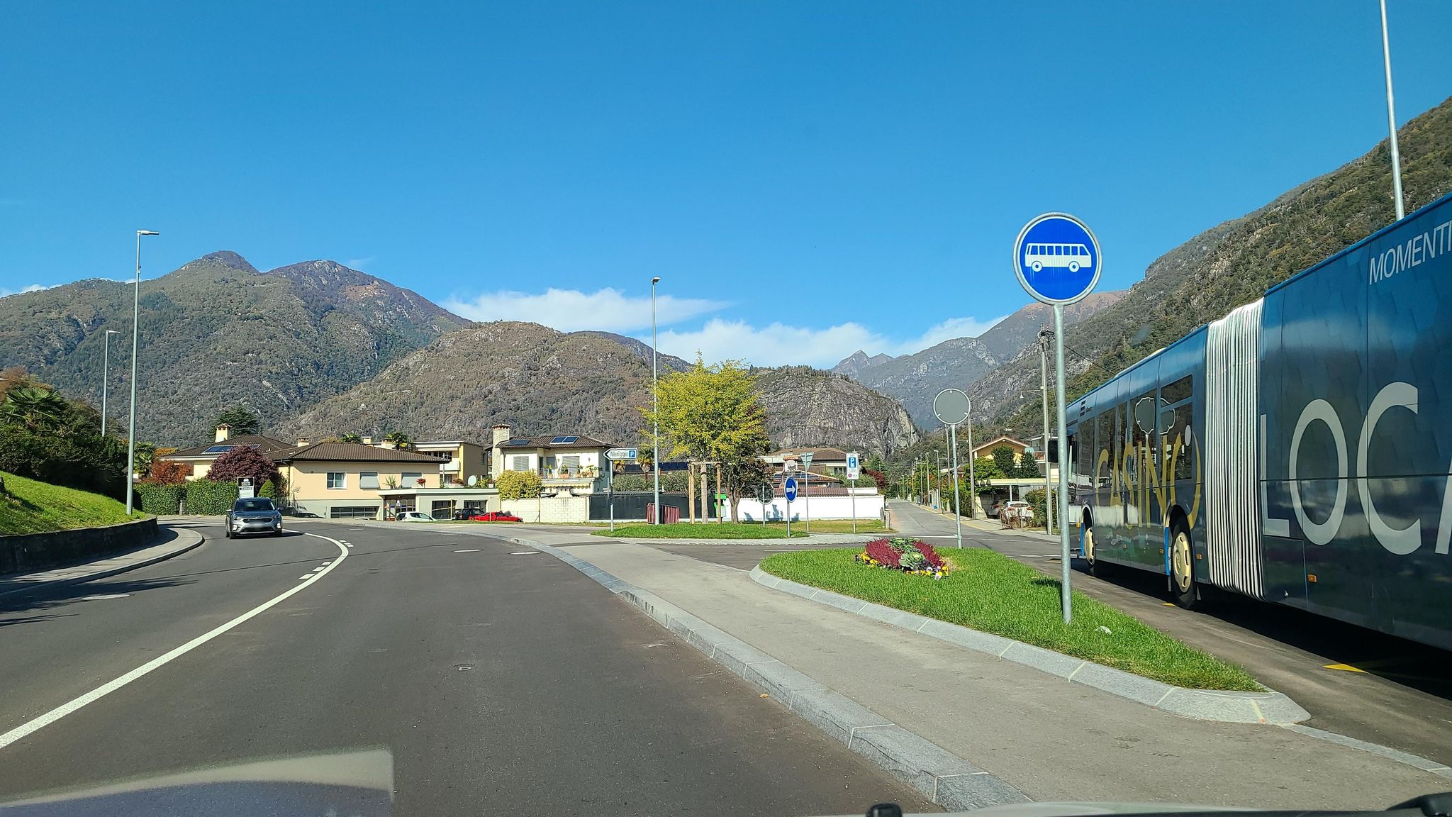 Street view of Losone