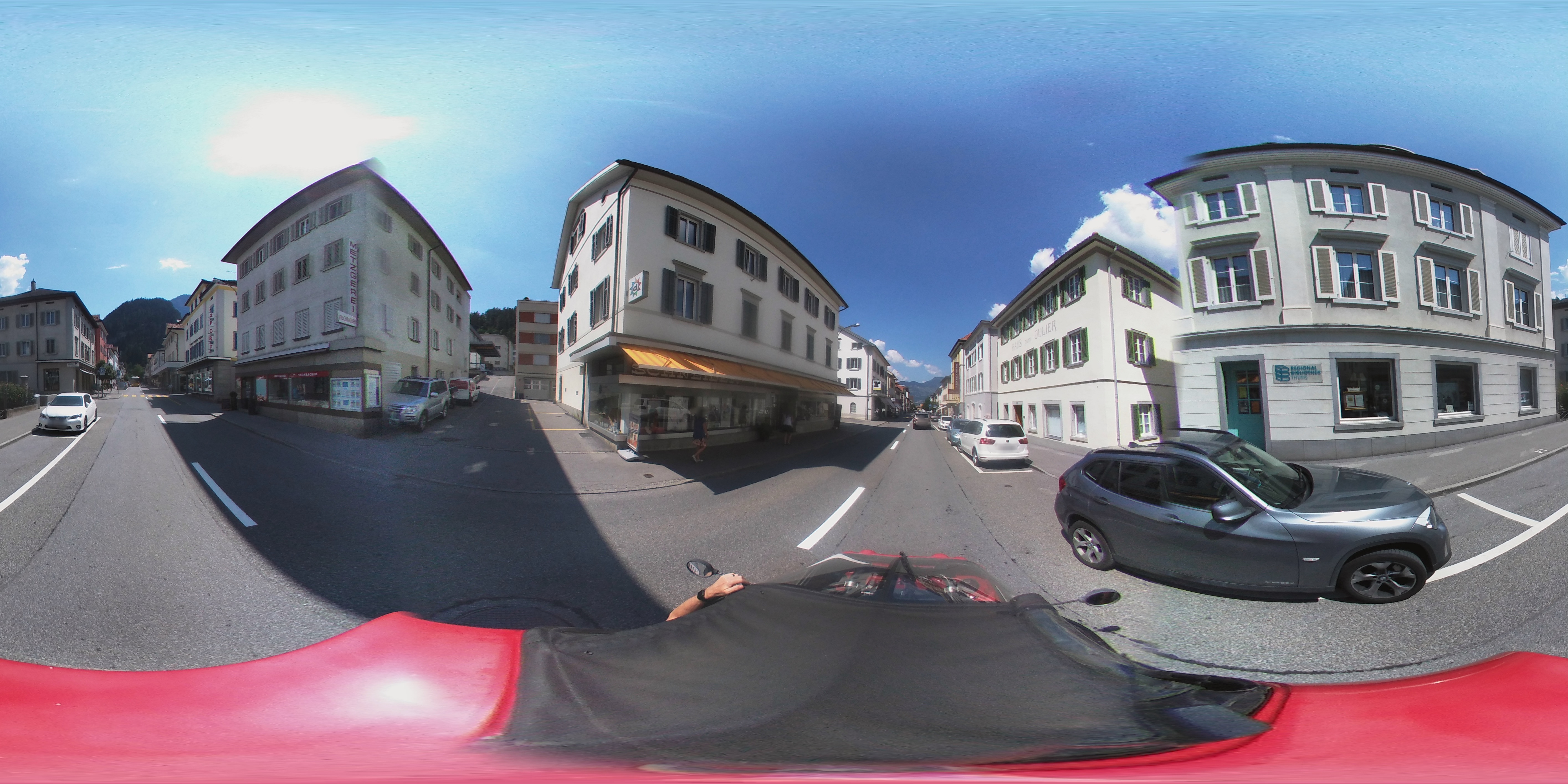 Street view of Thusis