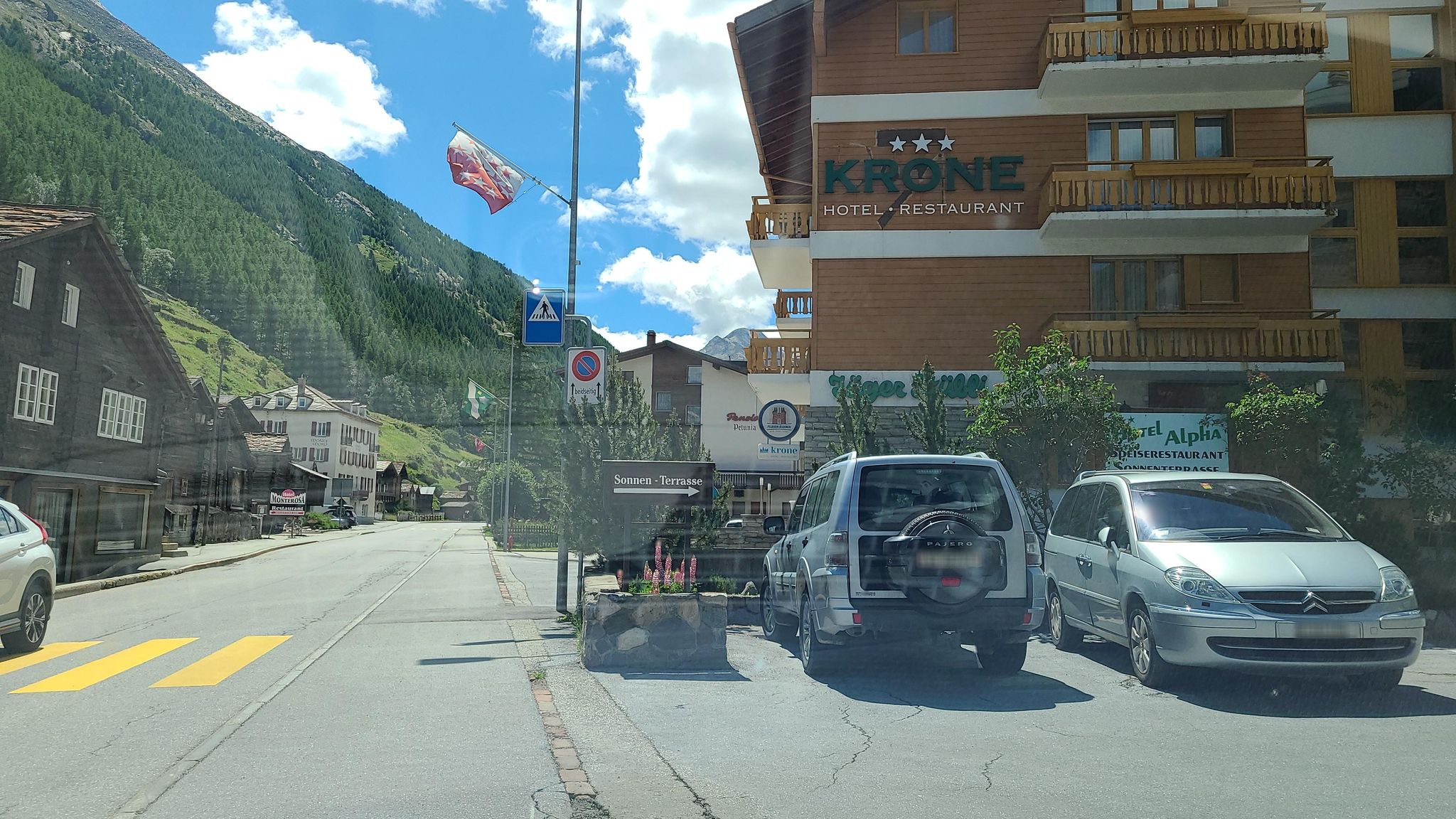 Street view of Saas-Grund