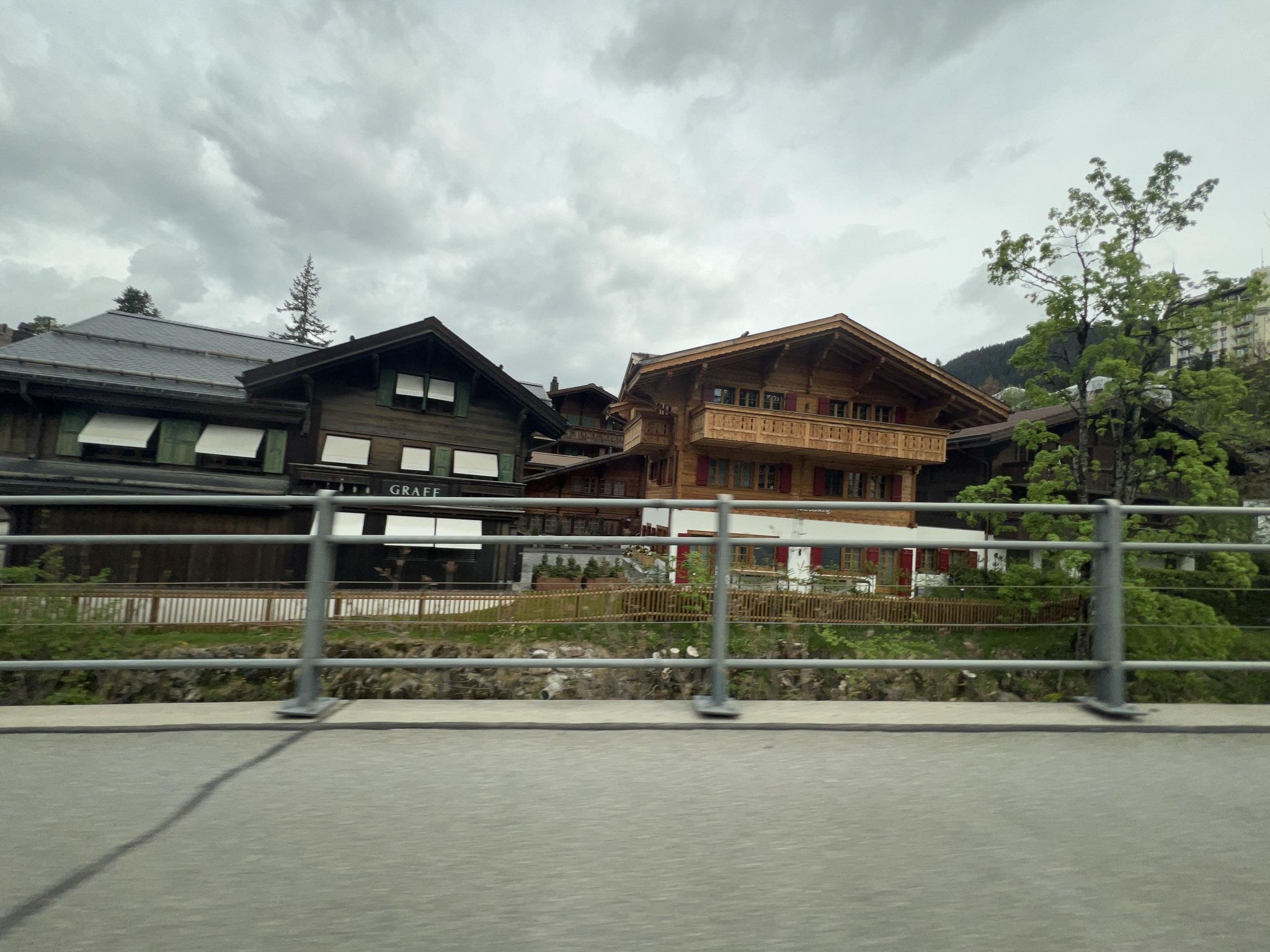 Street view of Gstaad