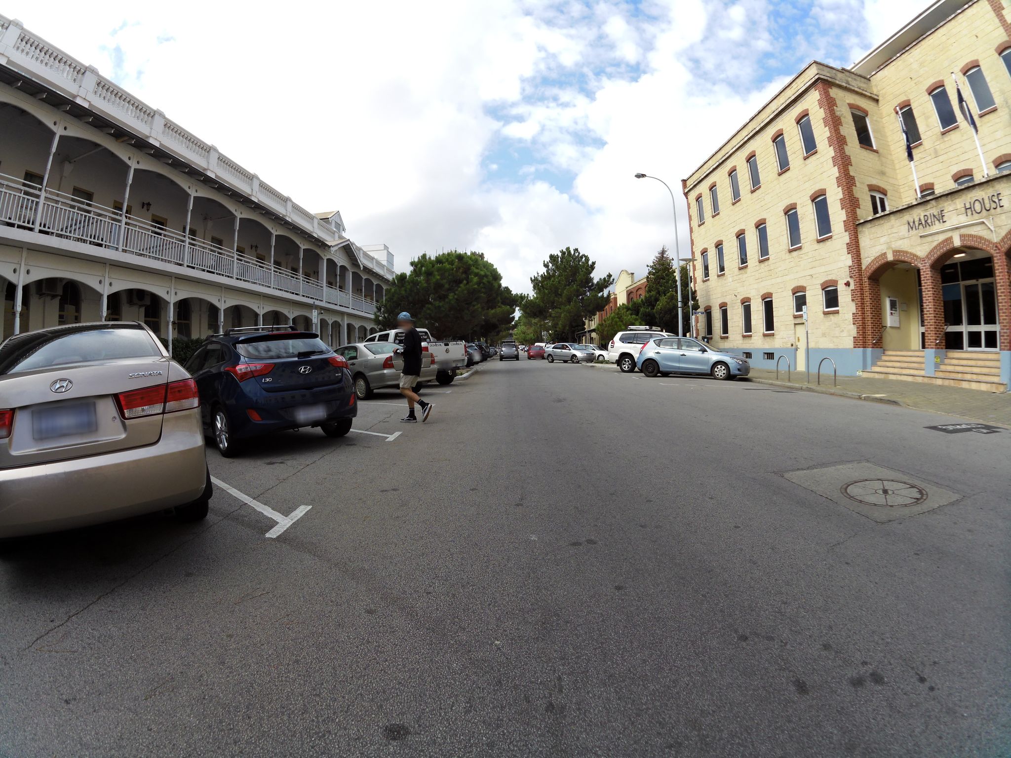 Street view of Fremantle