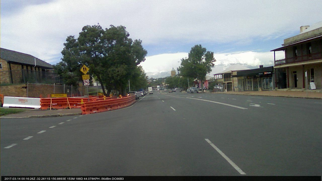 Street view of Muswellbrook