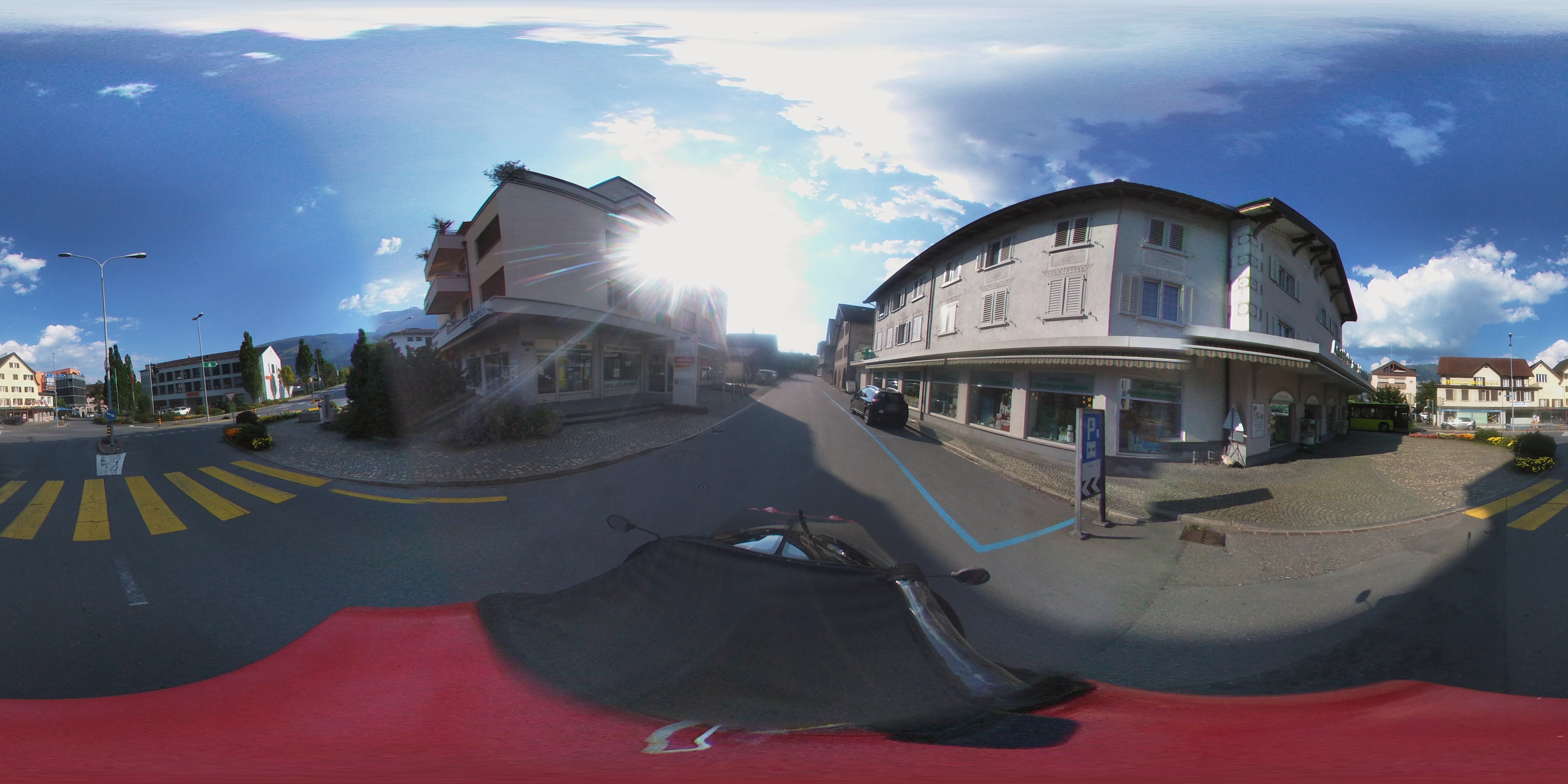 Street view of Sargans