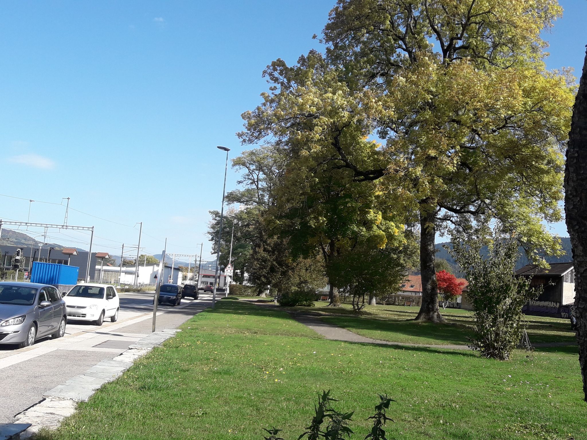 Street view of Fleurier