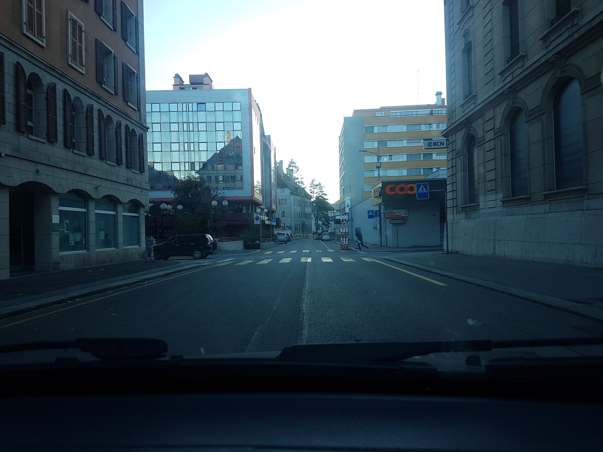 Street view of Le Locle