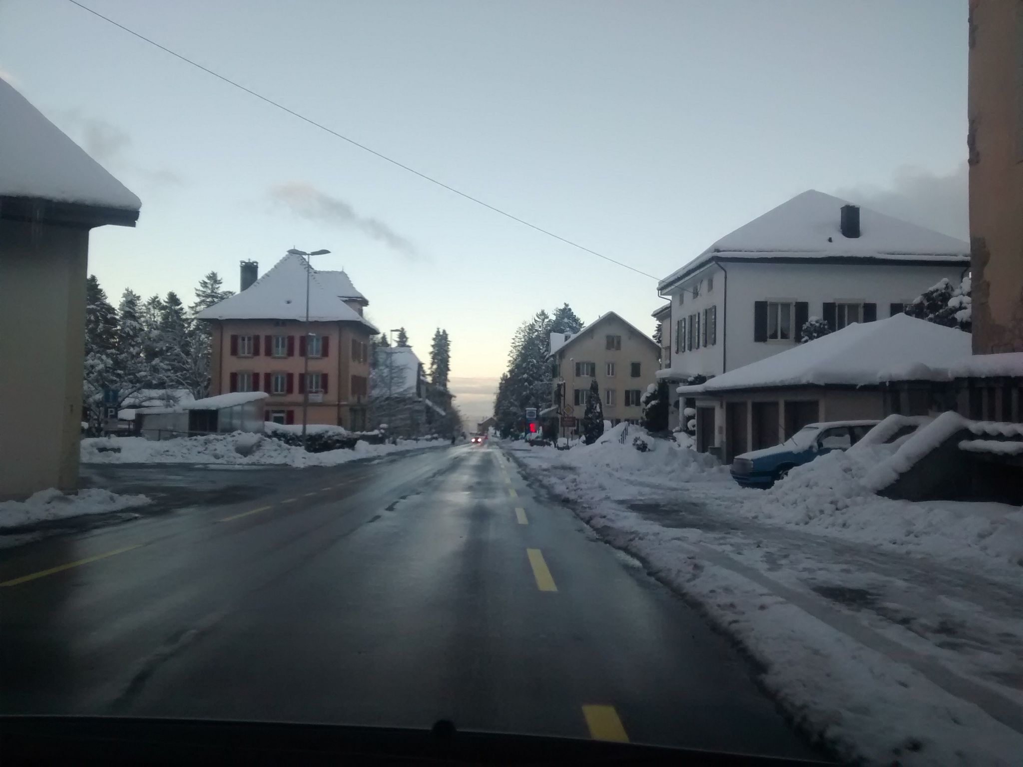 Street view of Sainte-Croix