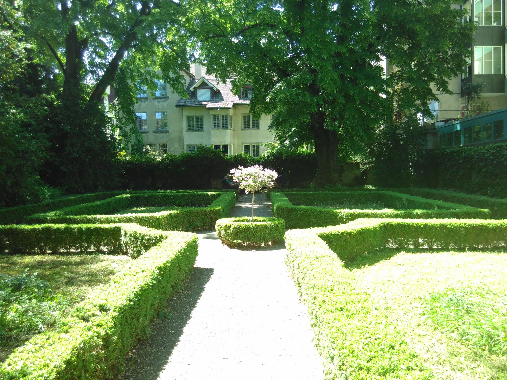 Street view of Schaffhausen