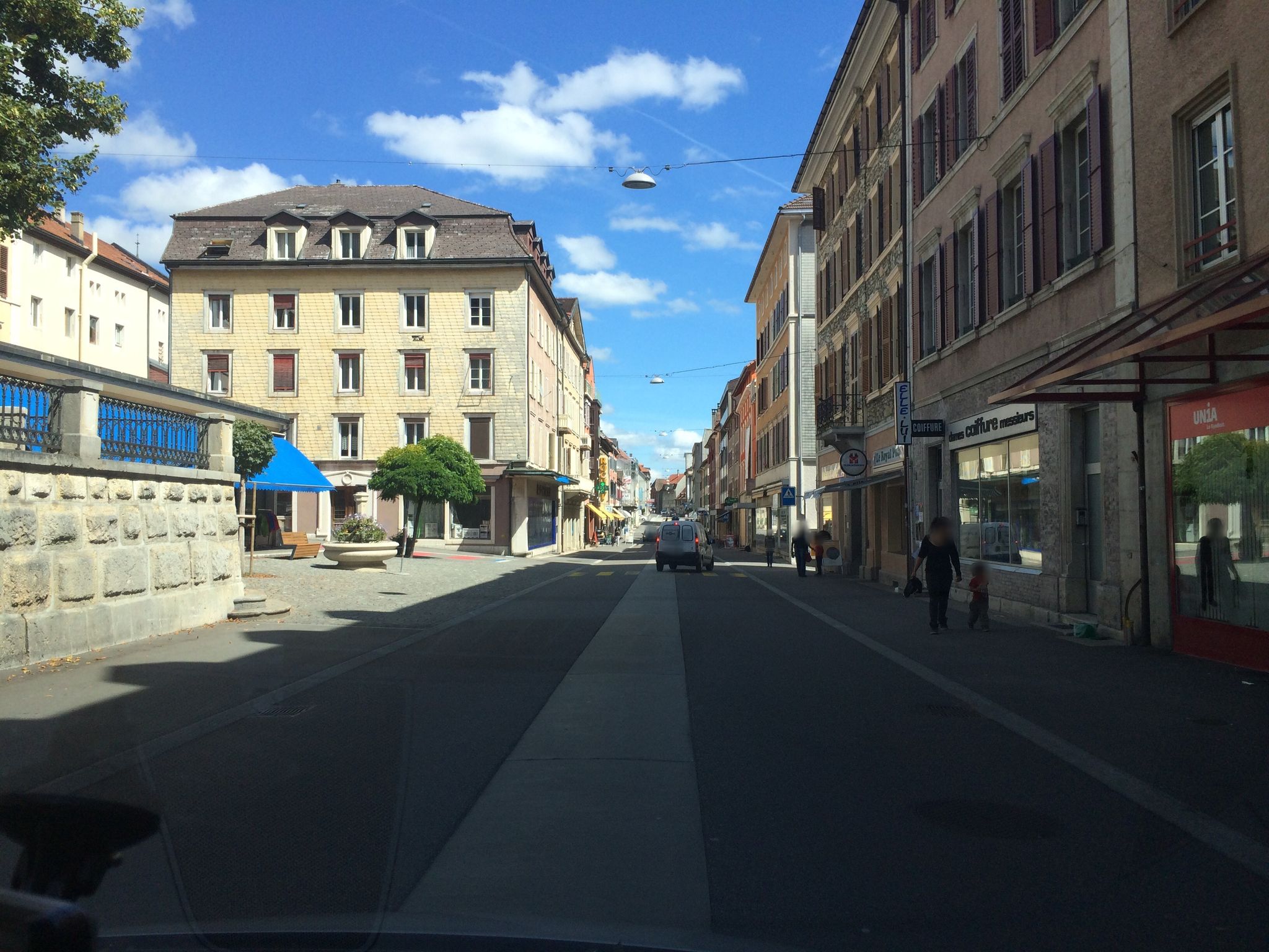 Street view of Saint-Imier