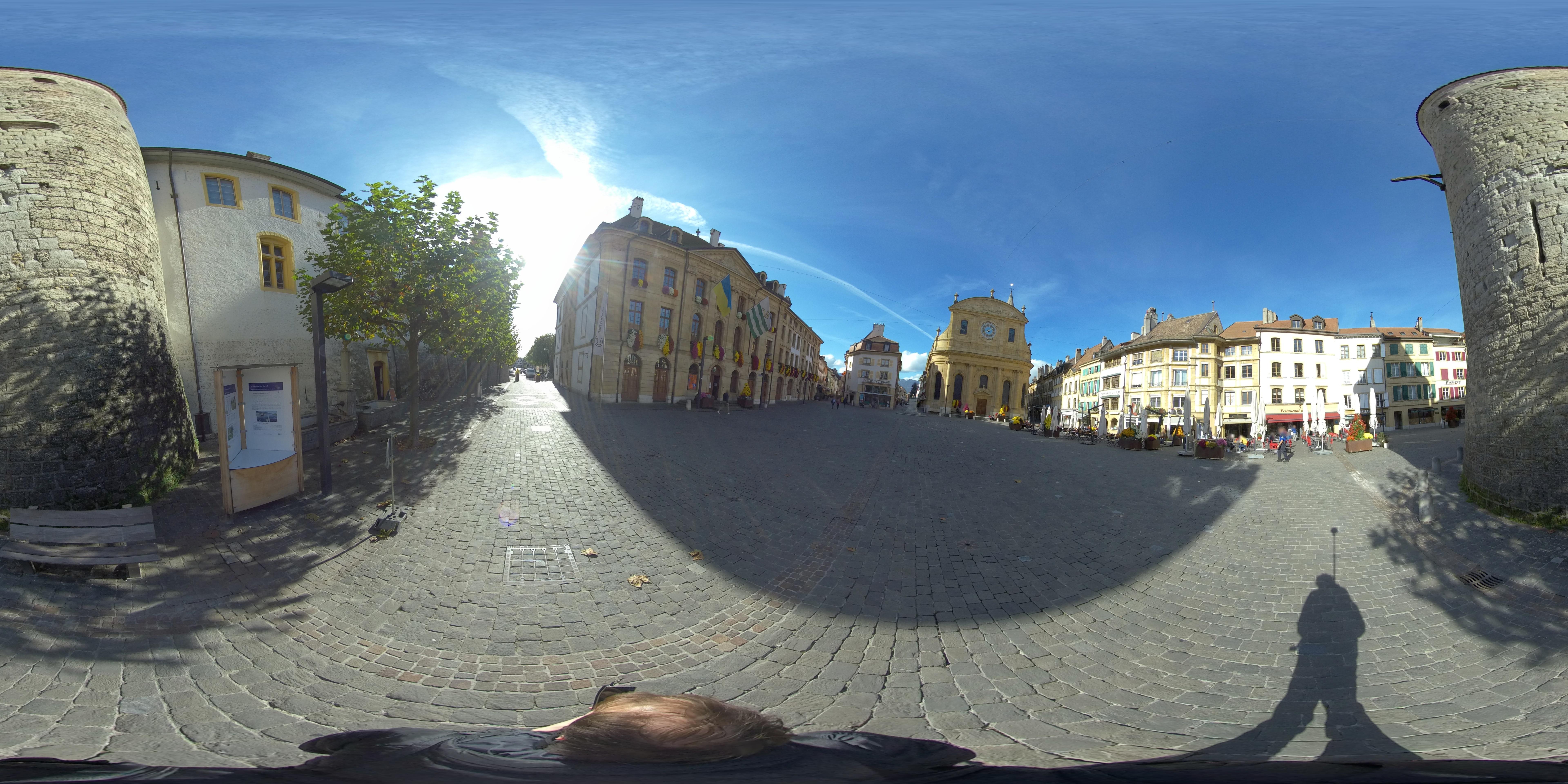Street view of Yverdon-les-Bains