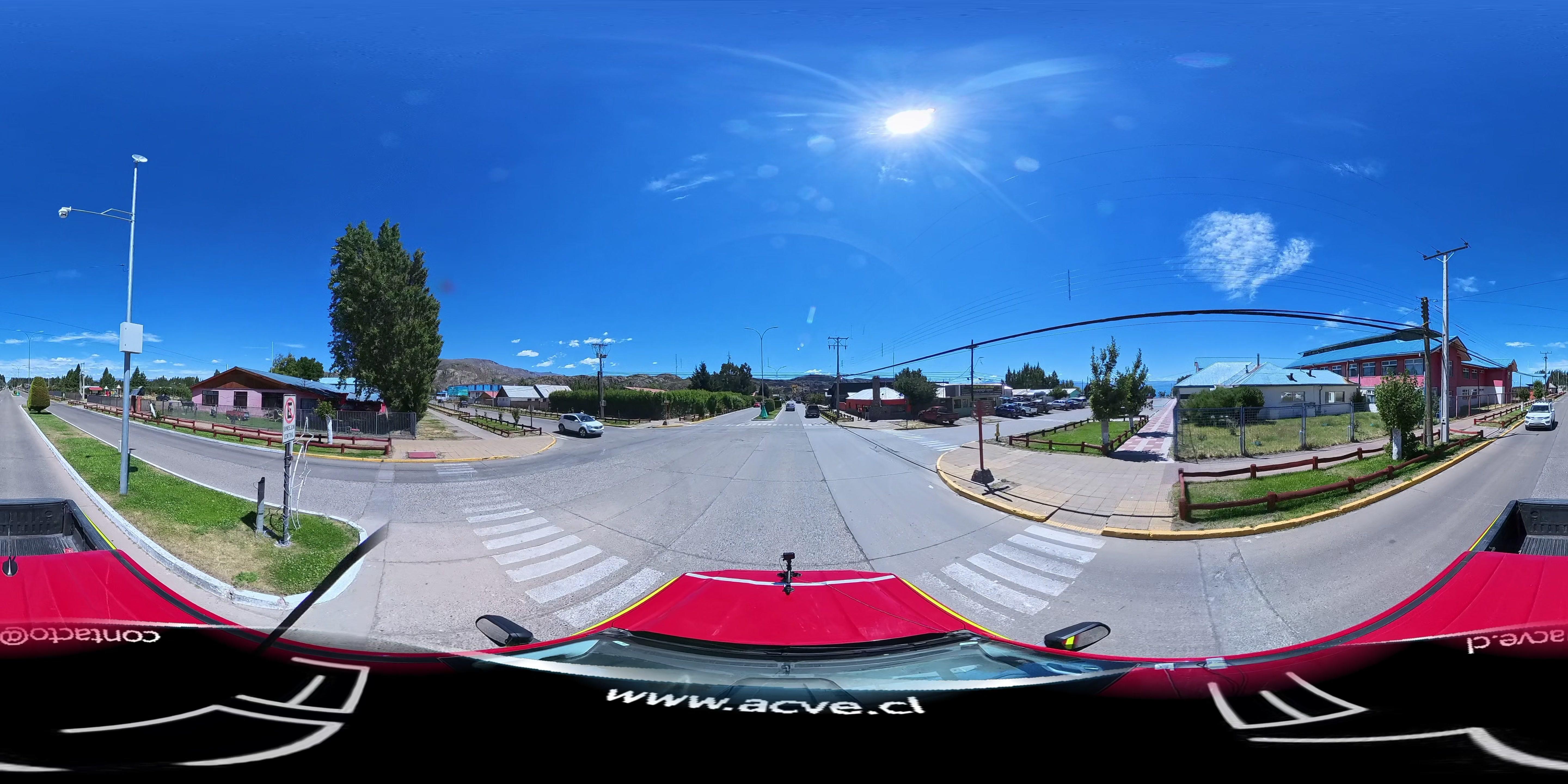 Street view of Chile Chico