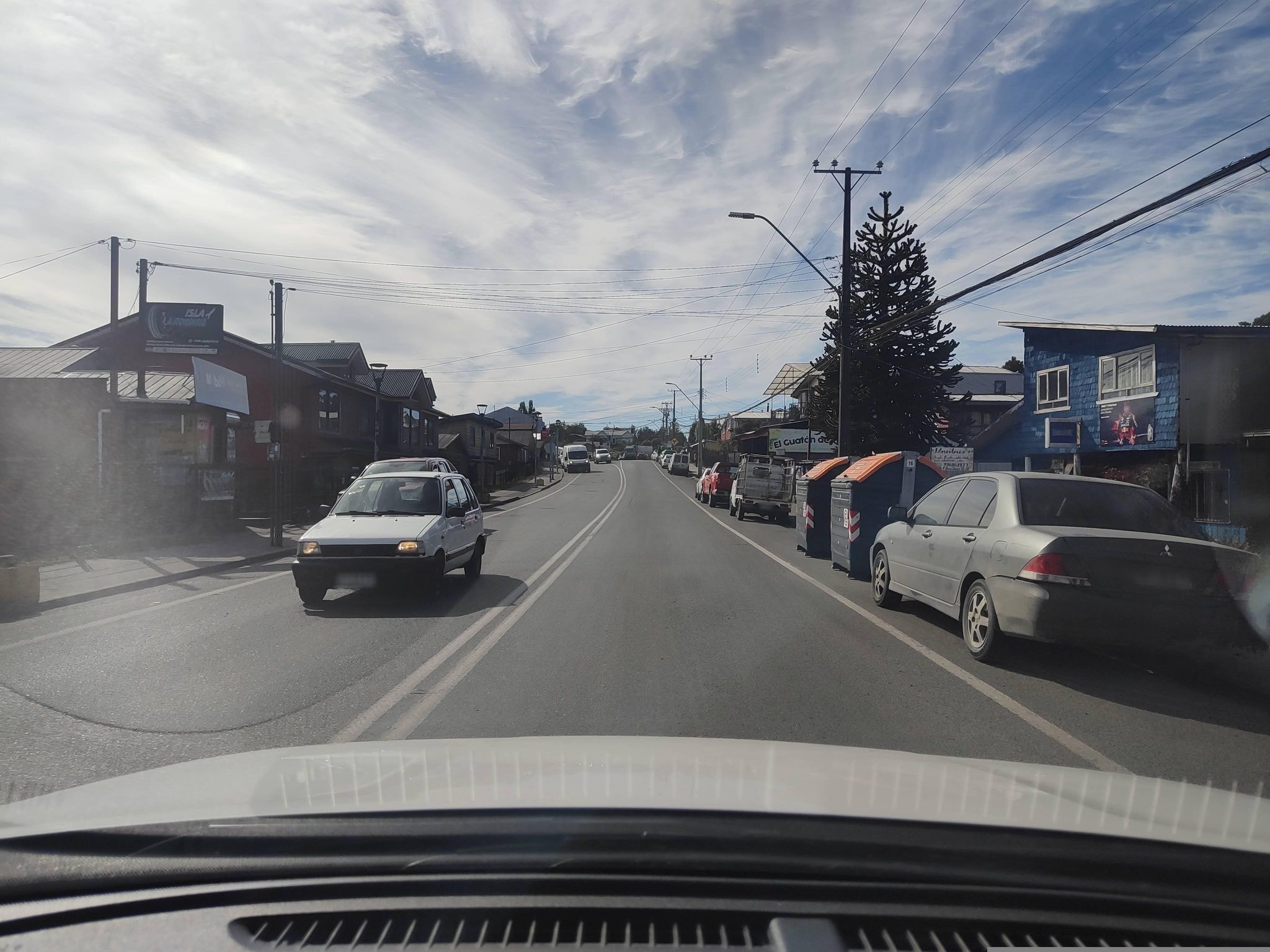 Street view of Chonchi