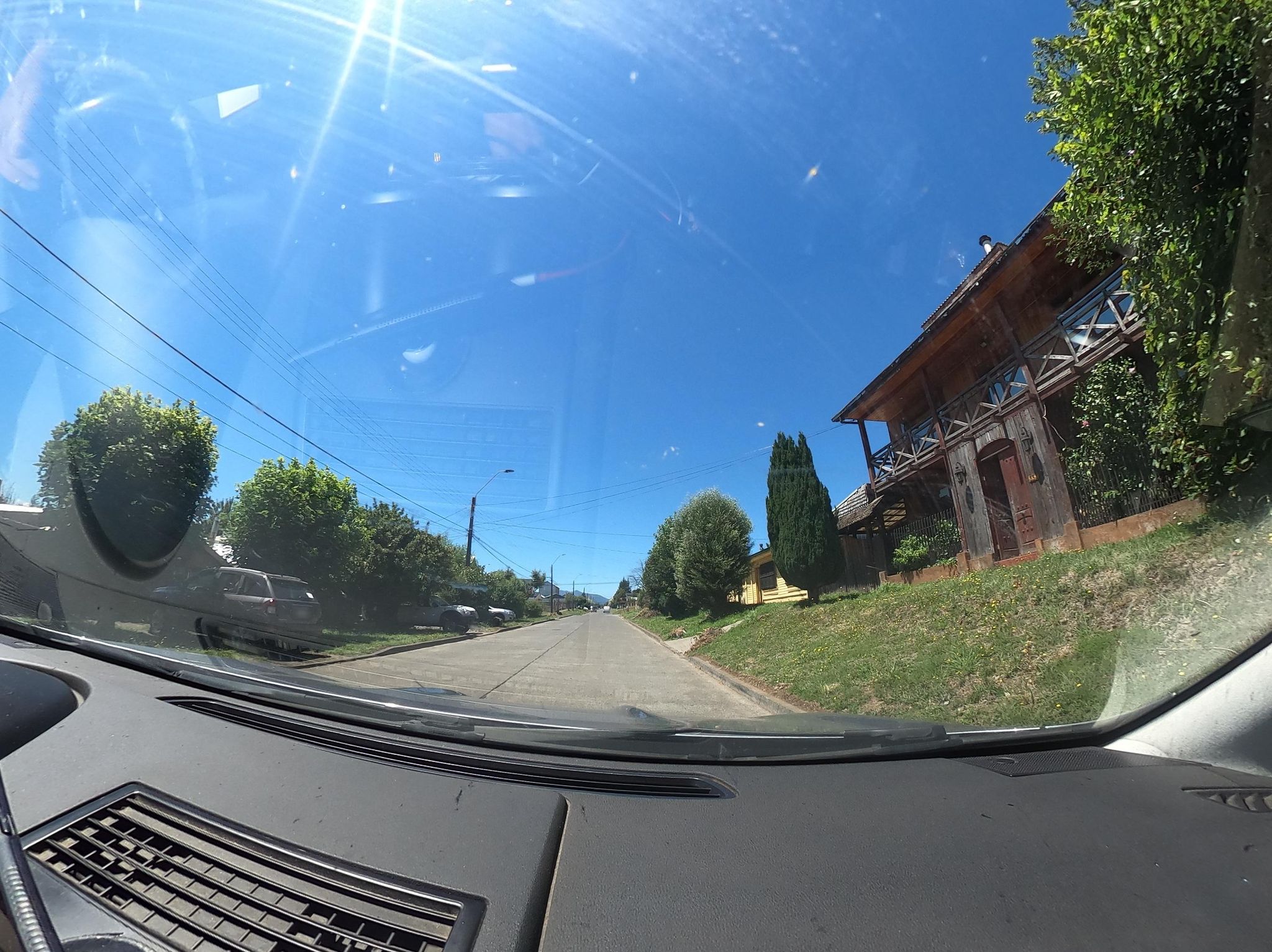 Street view of Curacautín
