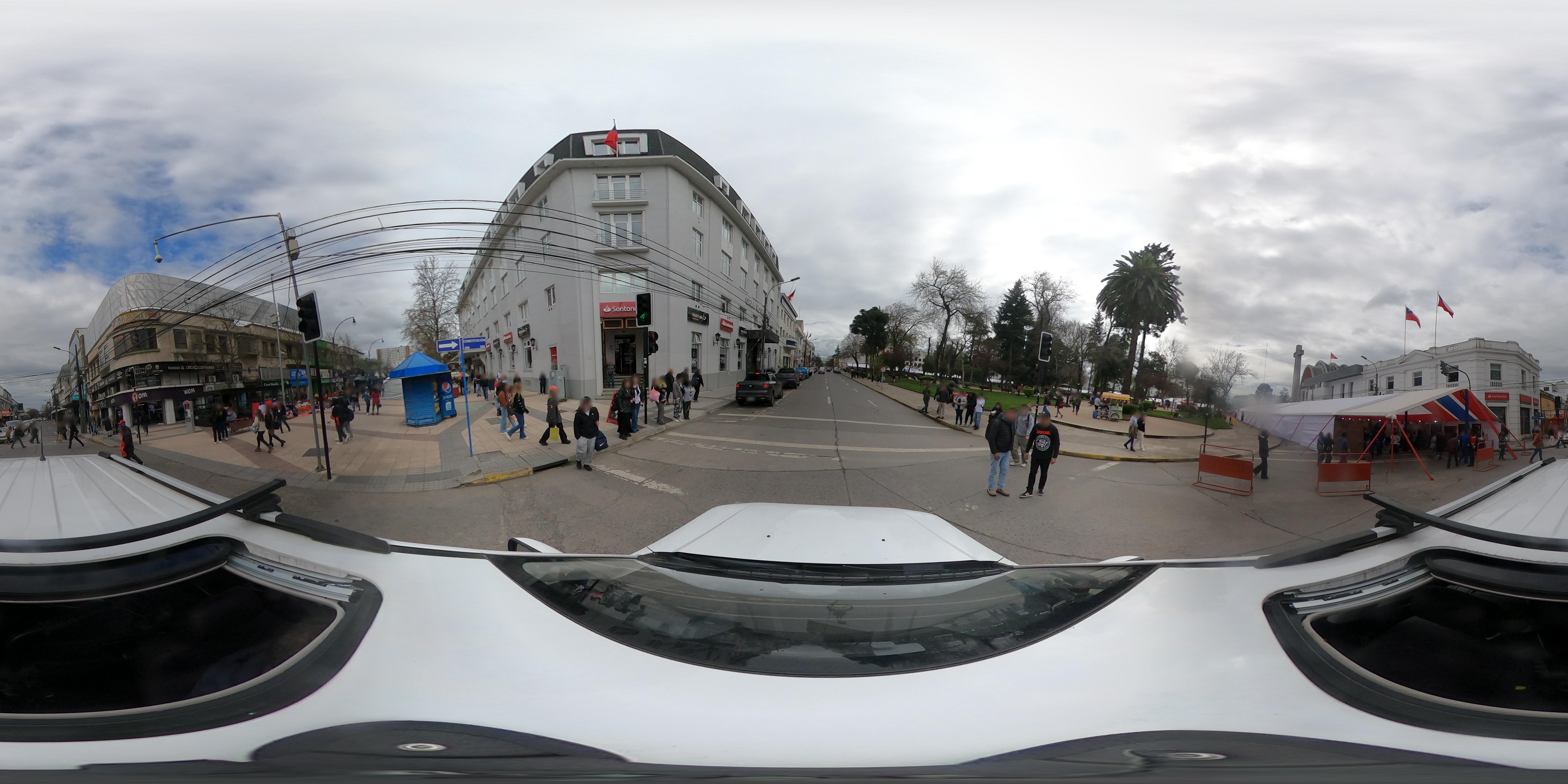 Street view of Chillán