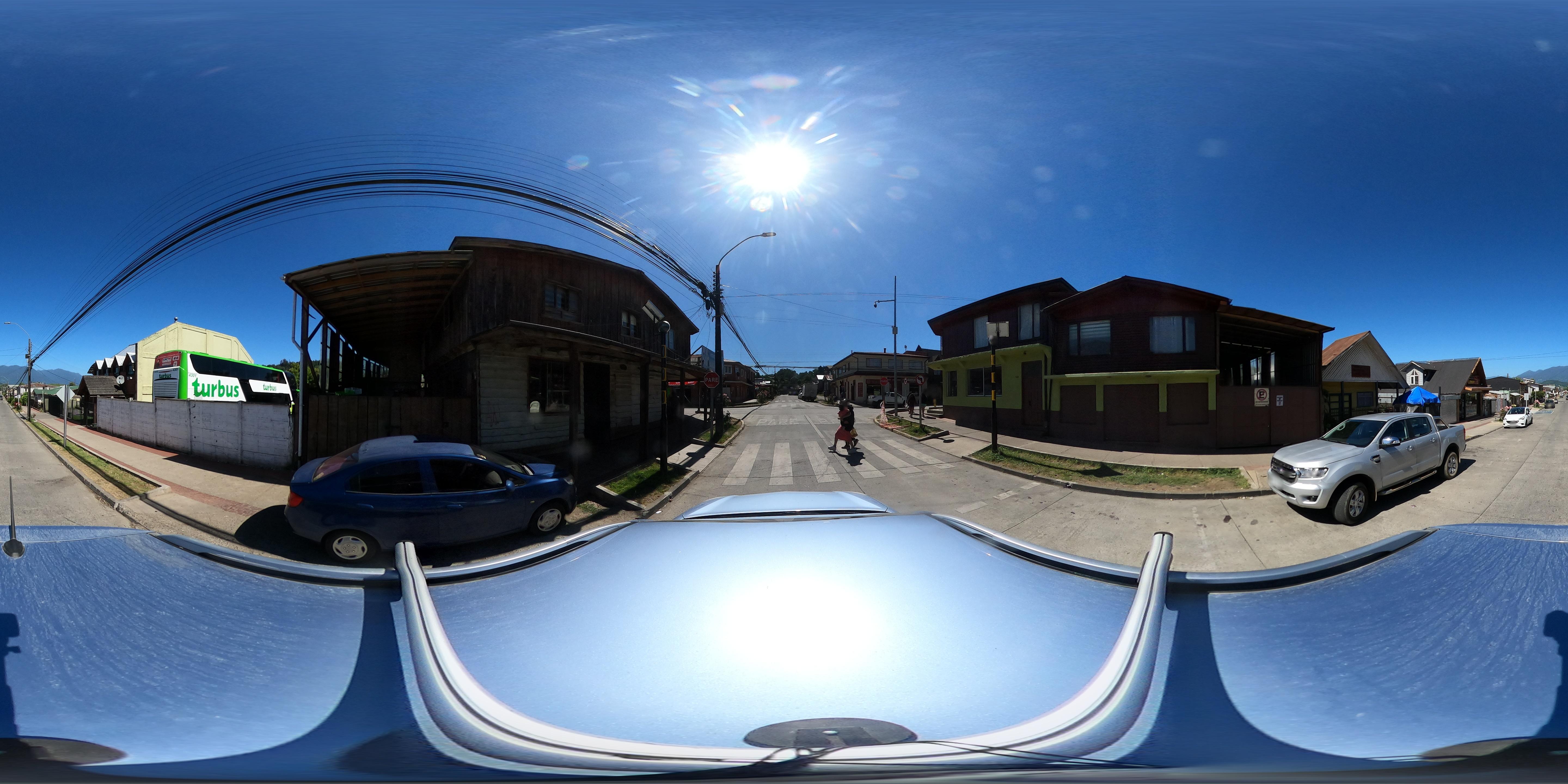 Street view of Panguipulli