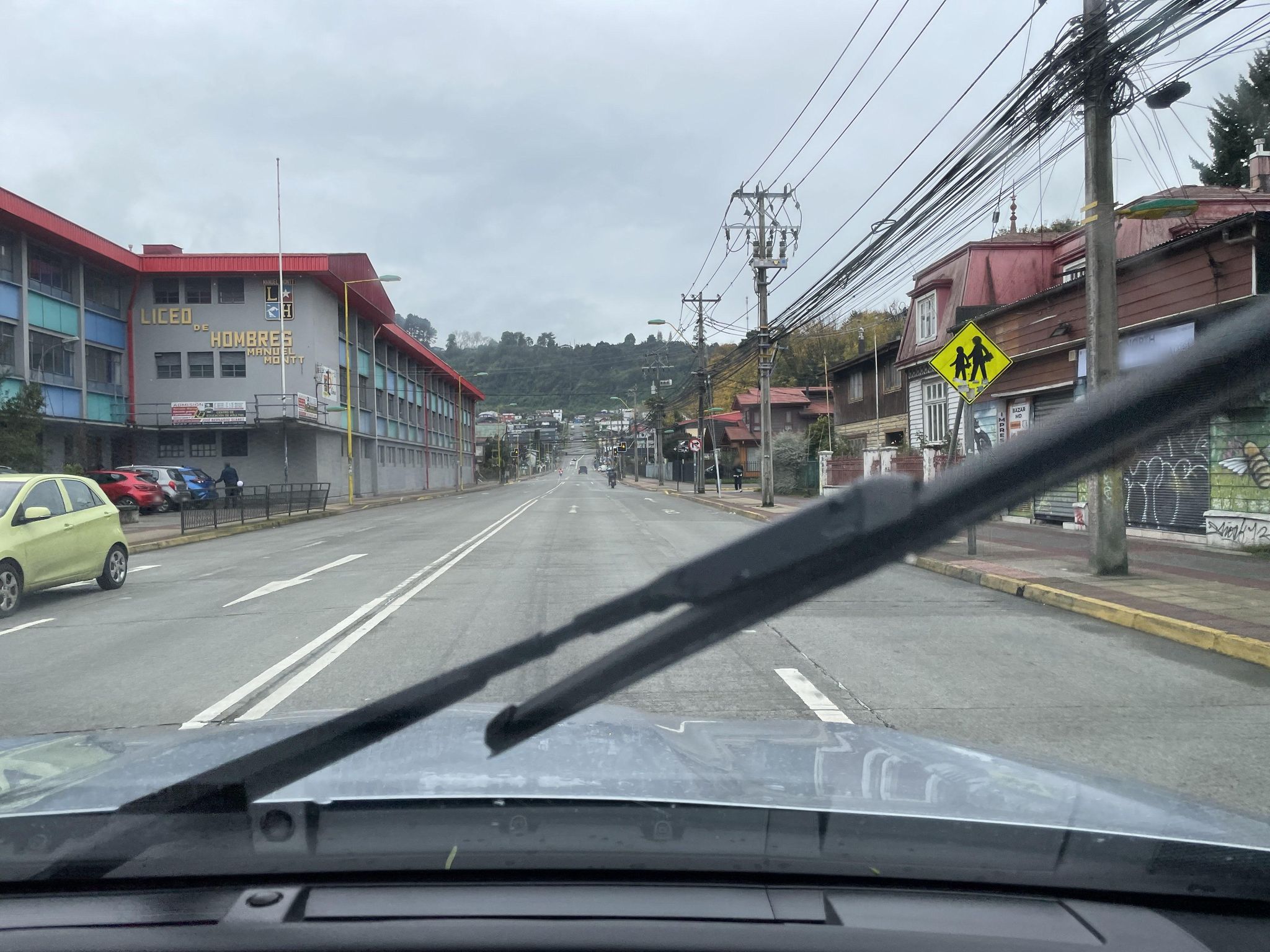 Street view of Puerto Montt