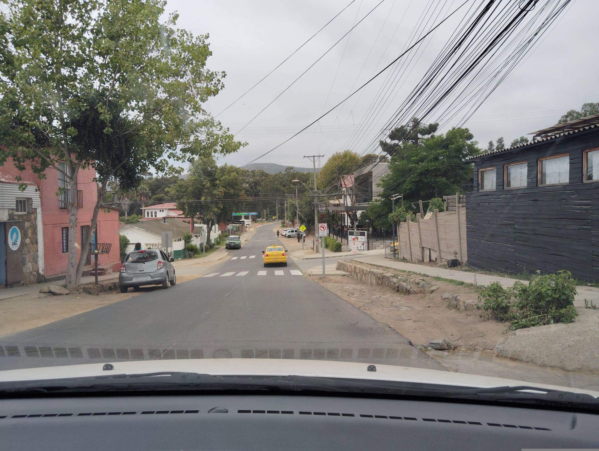 Street view of Papudo