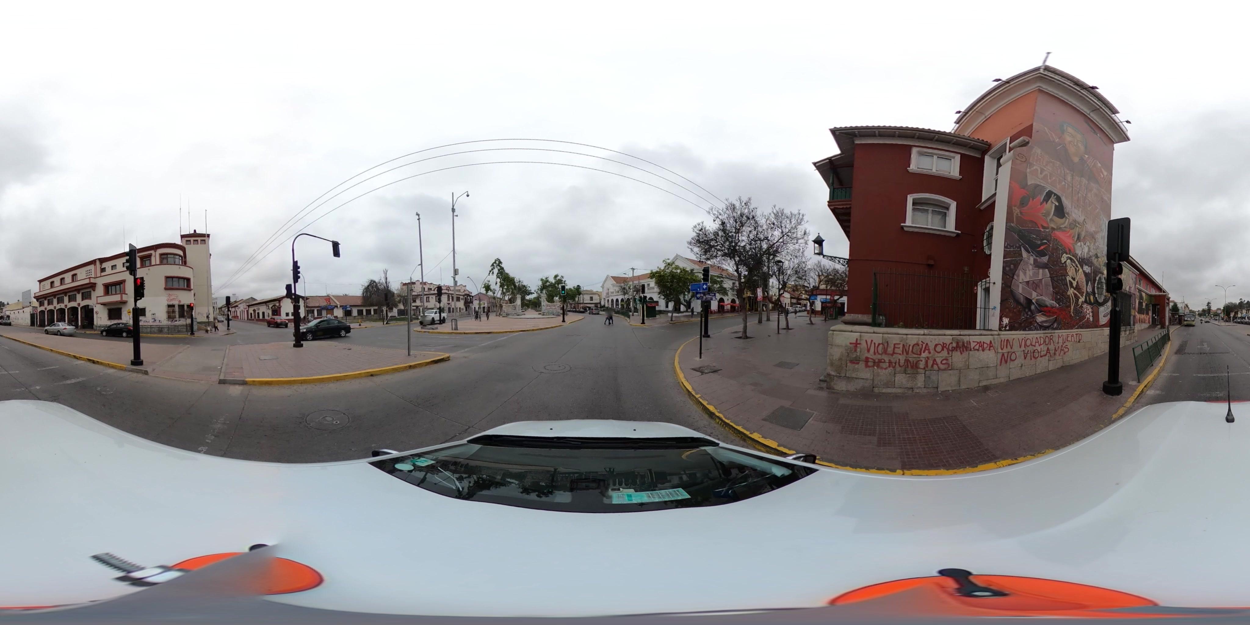 Street view of La Serena