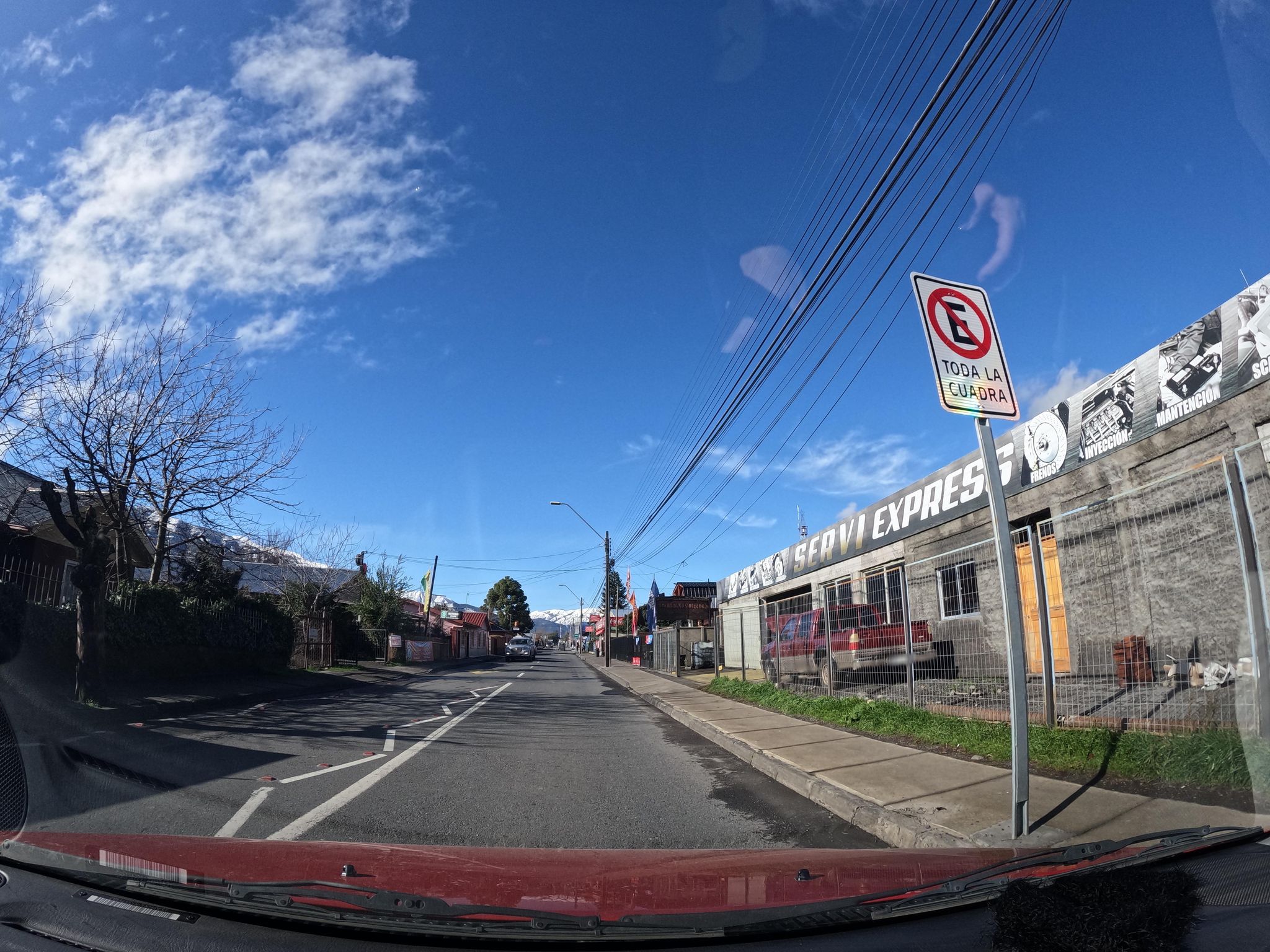 Street view of Antuco