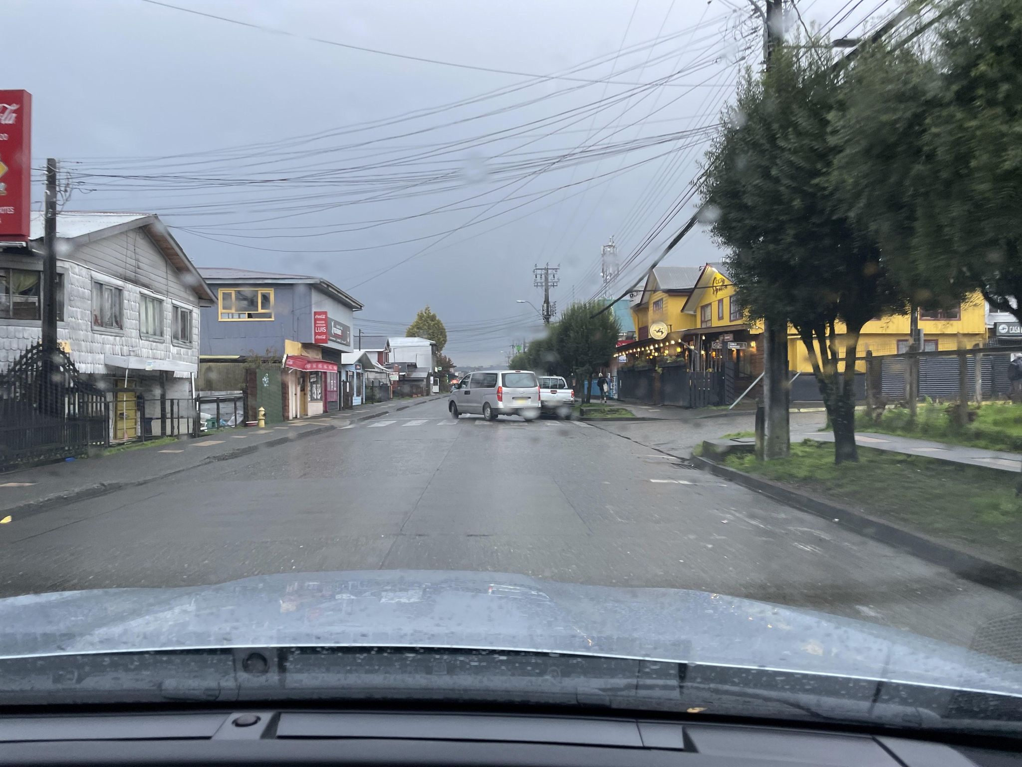 Street view of Dalcahue
