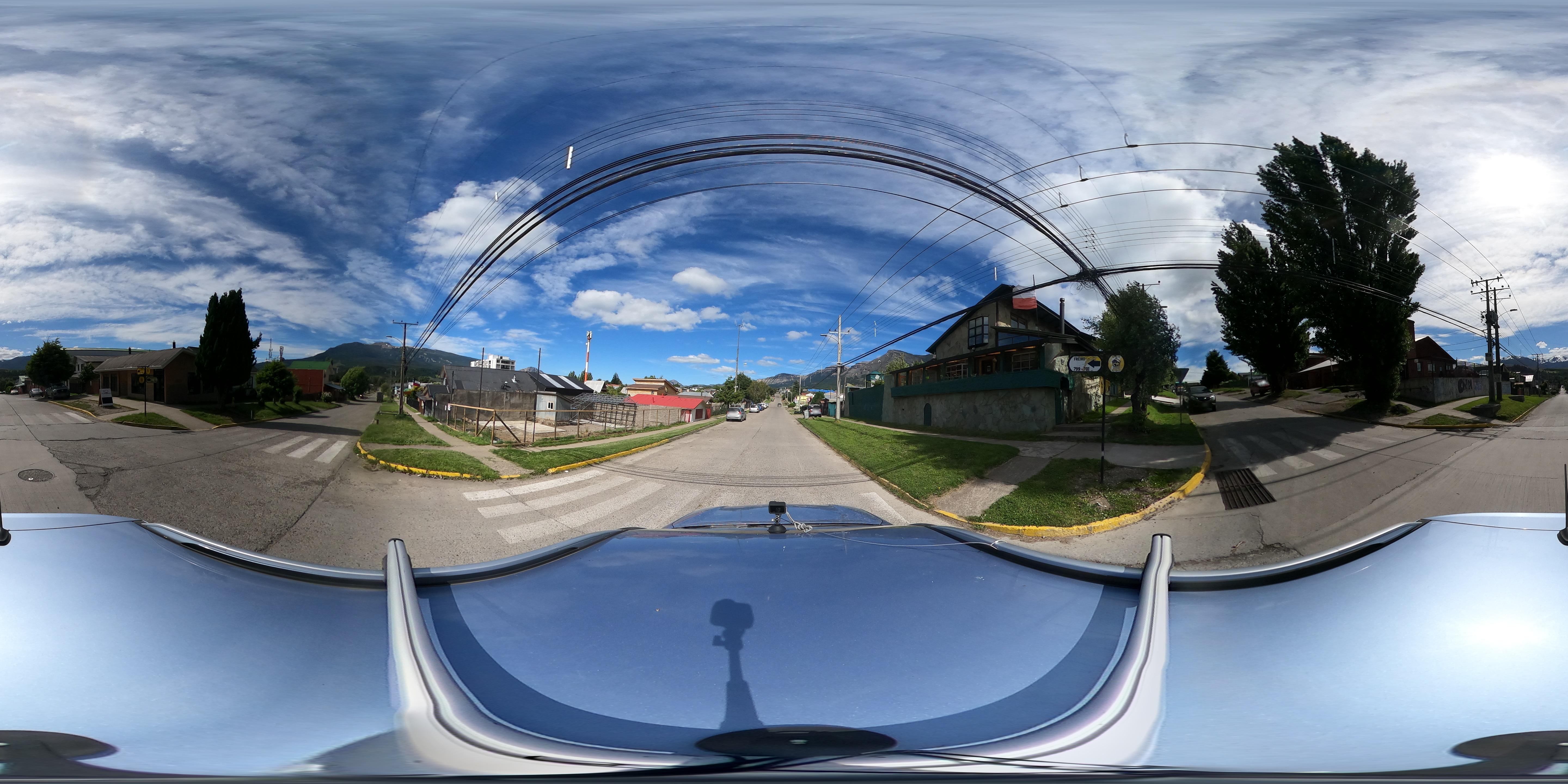 Street view of Coyhaique
