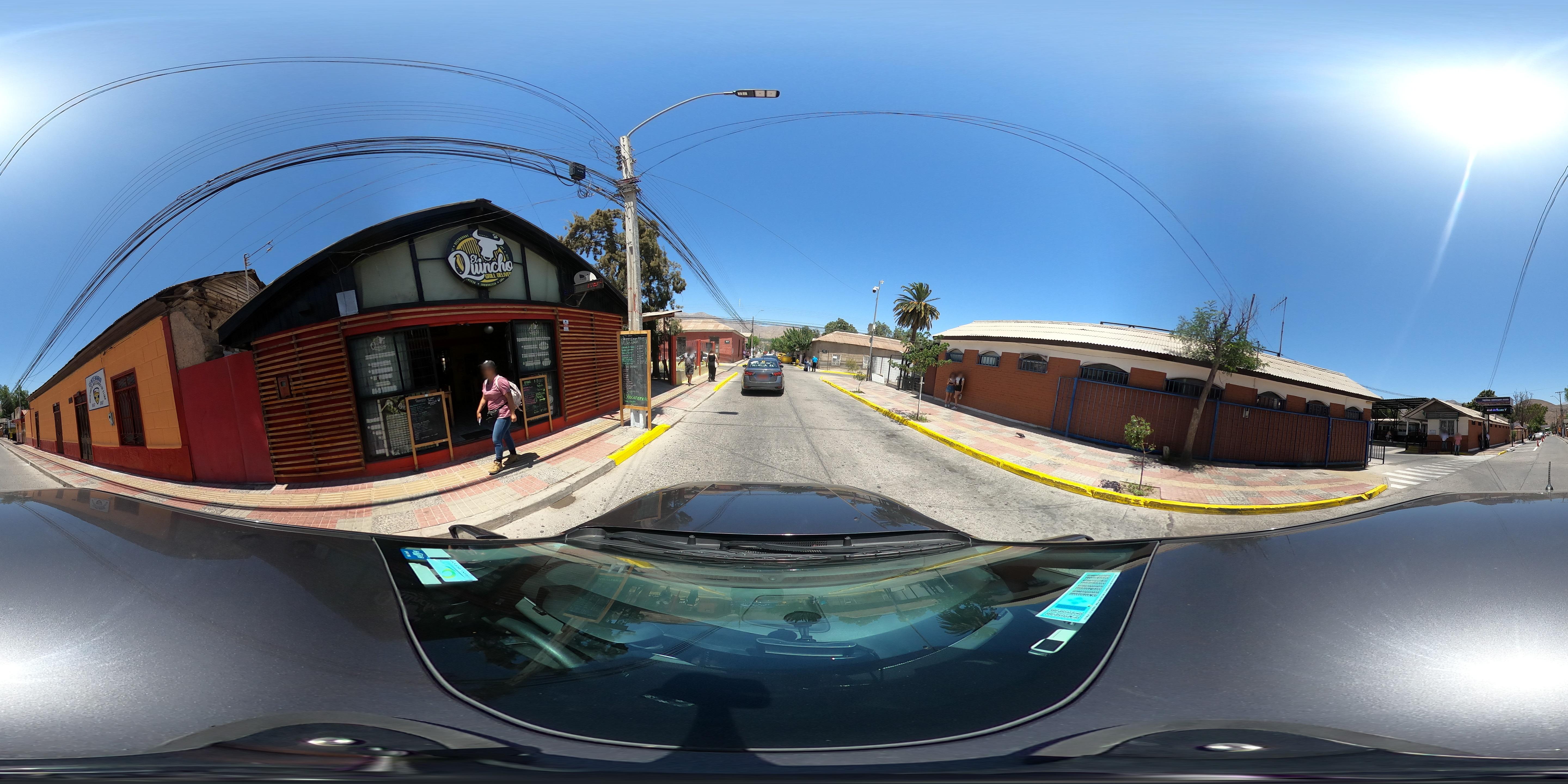 Street view of Vicuña