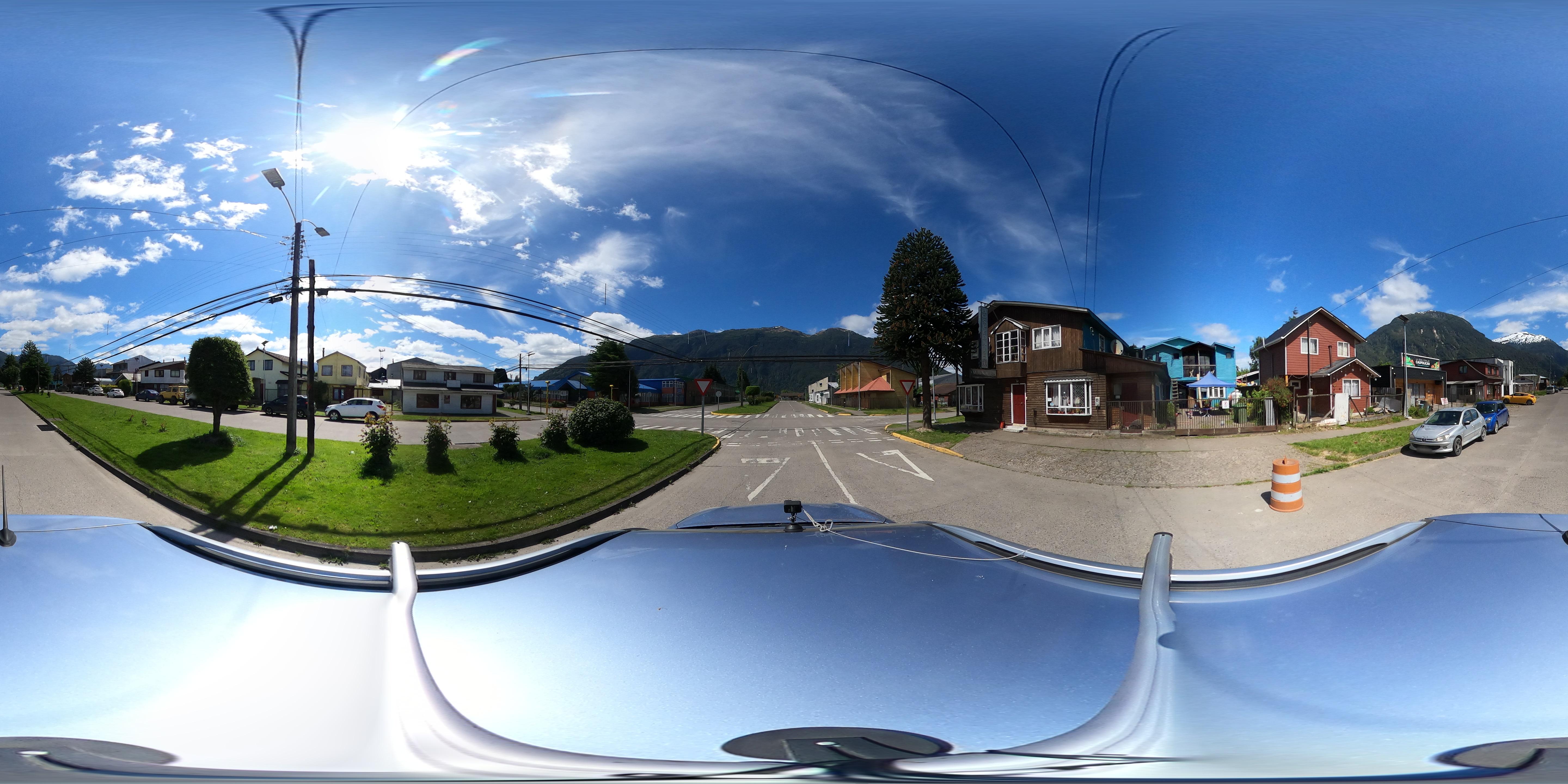 Street view of Puerto Aysén
