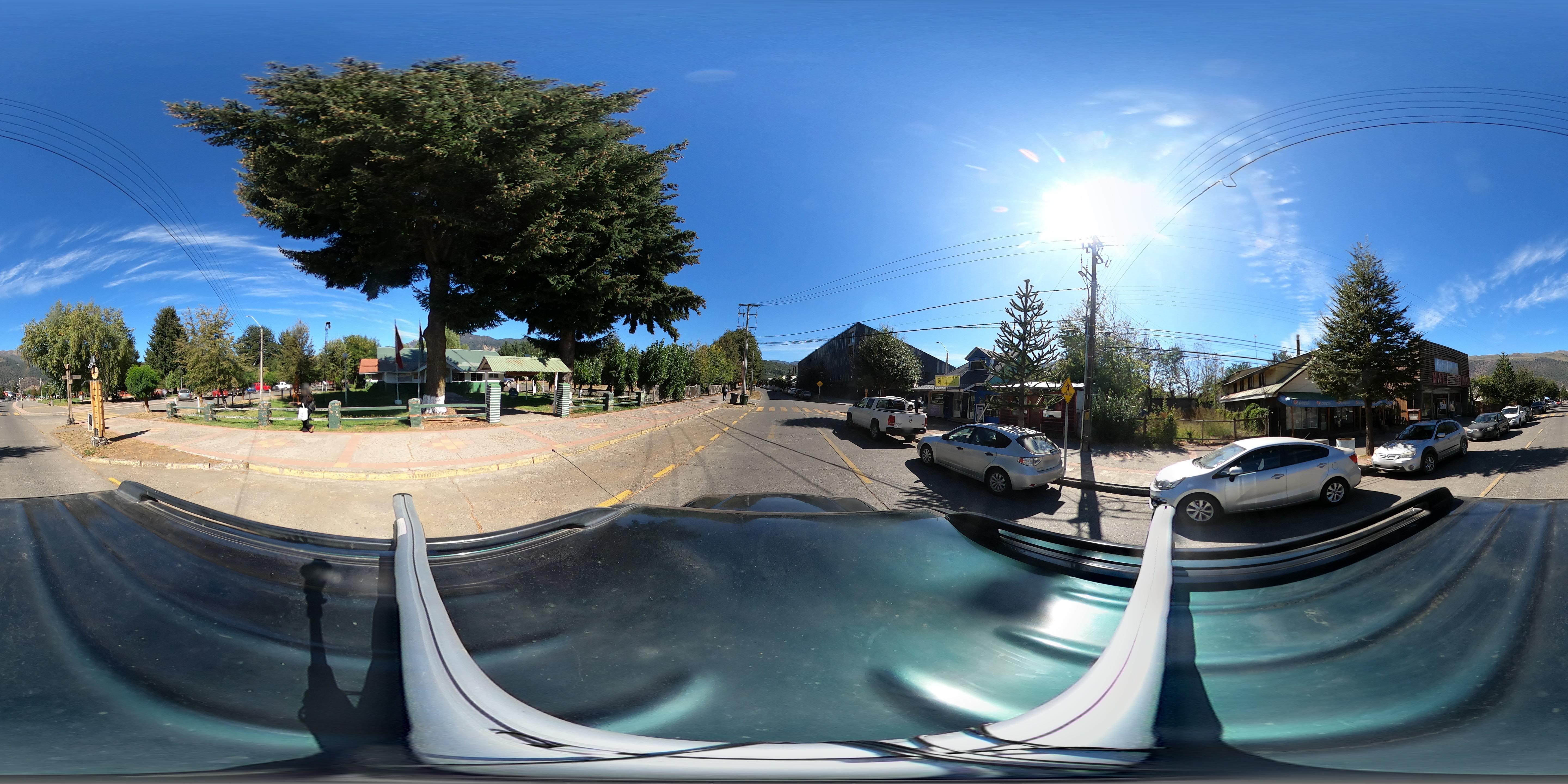Street view of Lonquimay