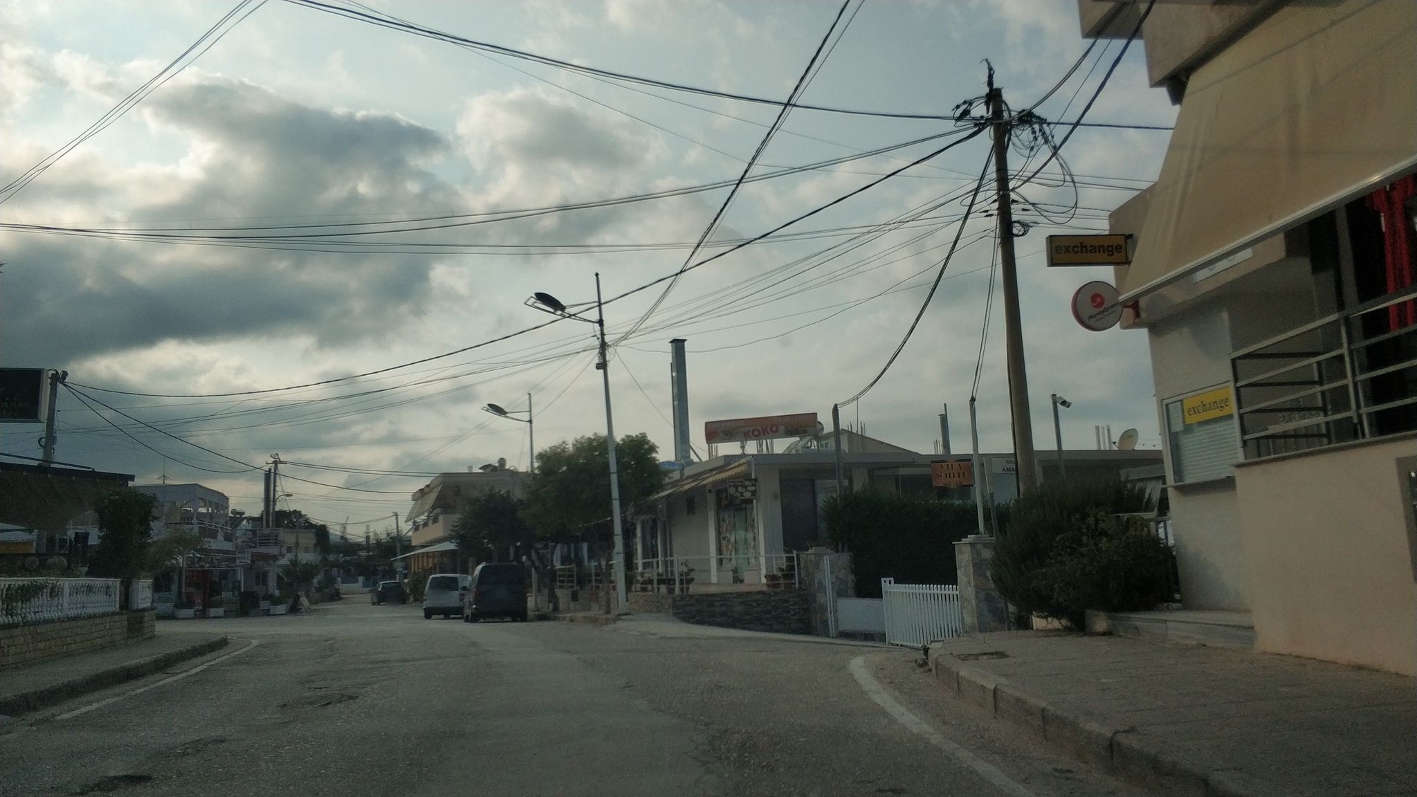 Street view of Ksamil