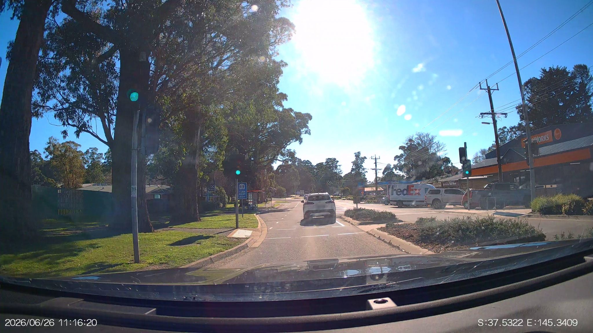 Street view of Kinglake