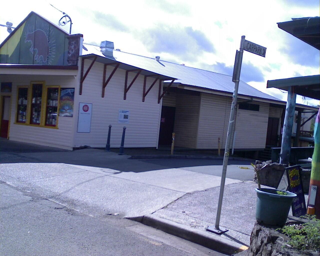 Street view of Nimbin